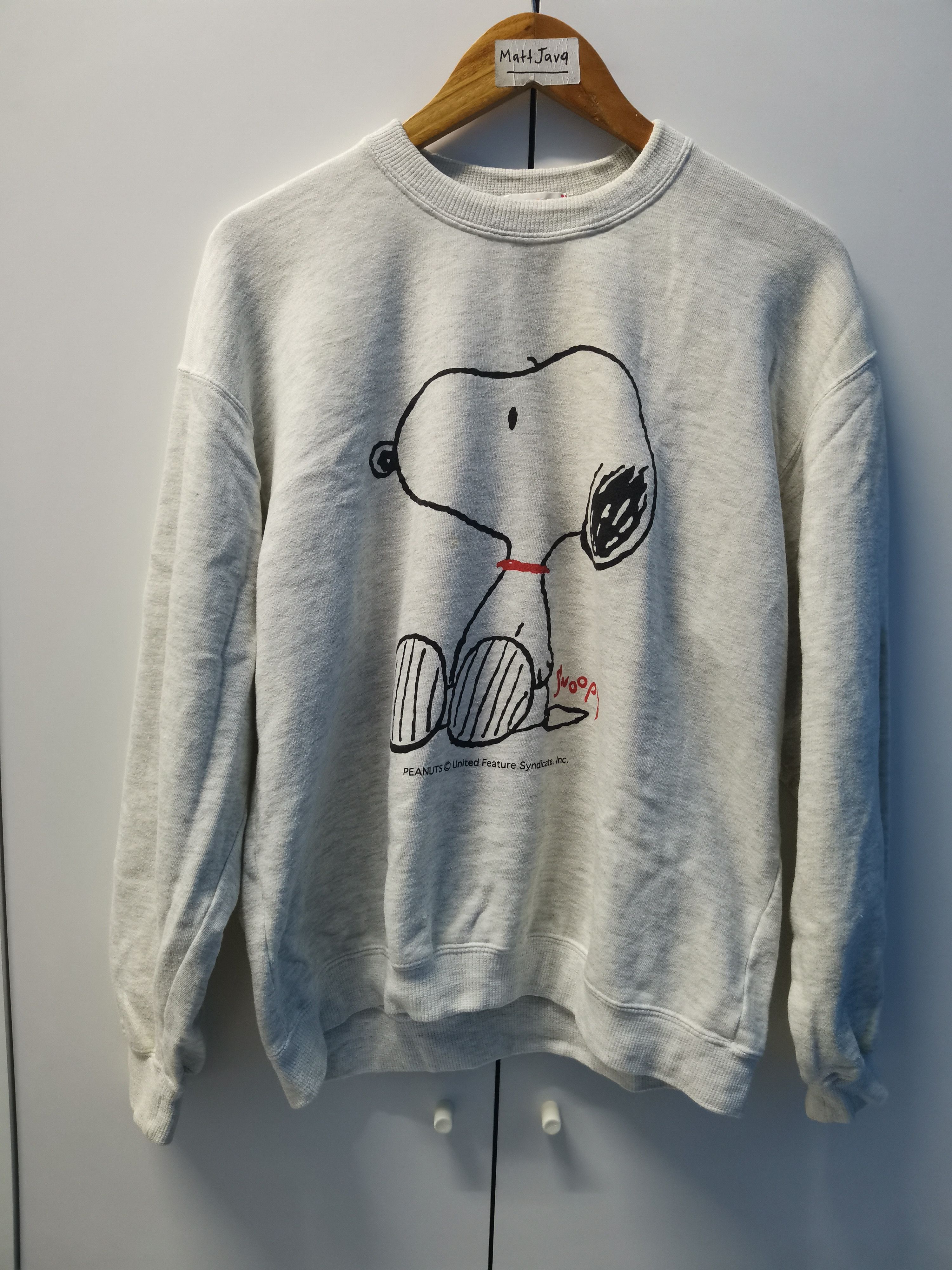 Cartoon Network Vintage Peanuts Snoopy Sweatshirt Cartoons Size US L / EU 52-54 / 3 - 2 Thumbnail