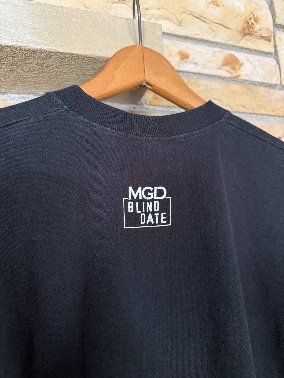 Vintage Vintage 90s MGD Blind Date Question Mark Graphic Tee Size US XL / EU 56 / 4 - 5 Thumbnail
