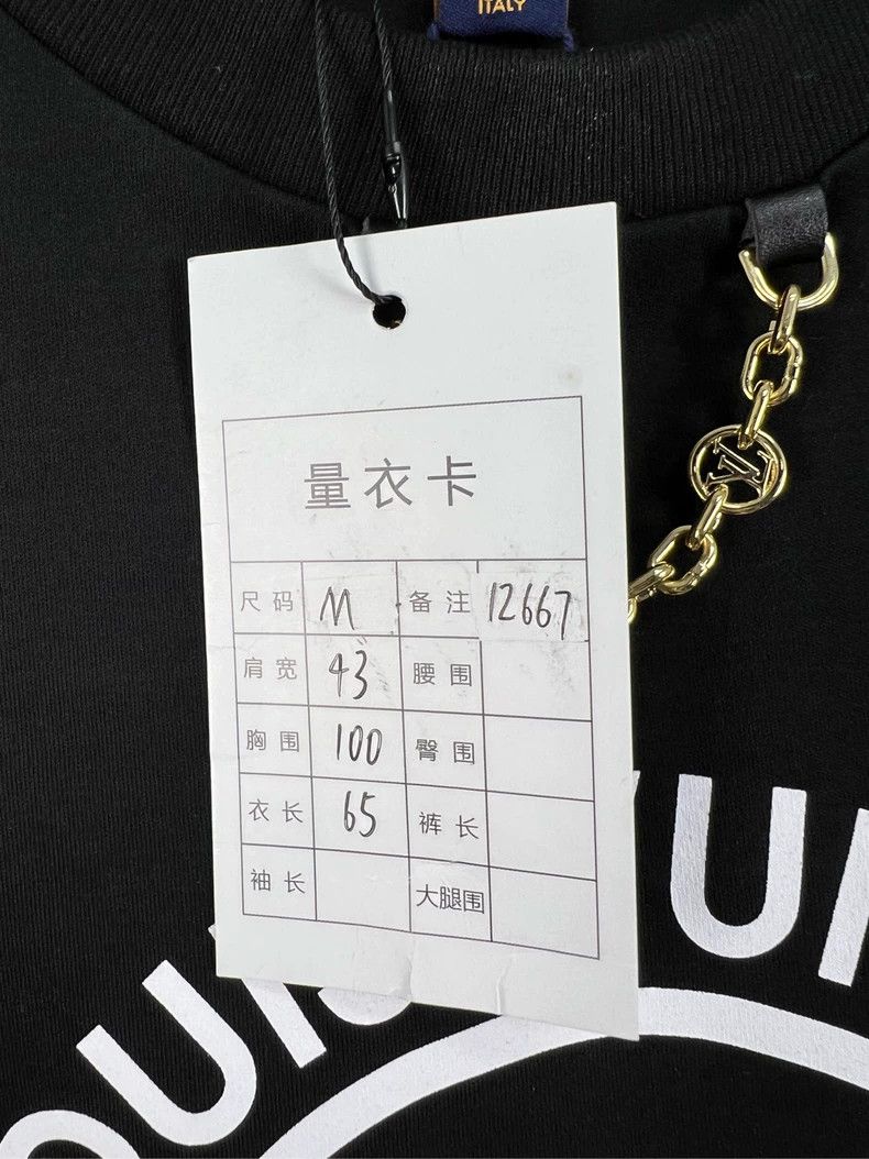Louis Vuitton Louis Vuitton Letter LOGO chain short sleeve Size US M / EU 48-50 / 2 - 6 Thumbnail