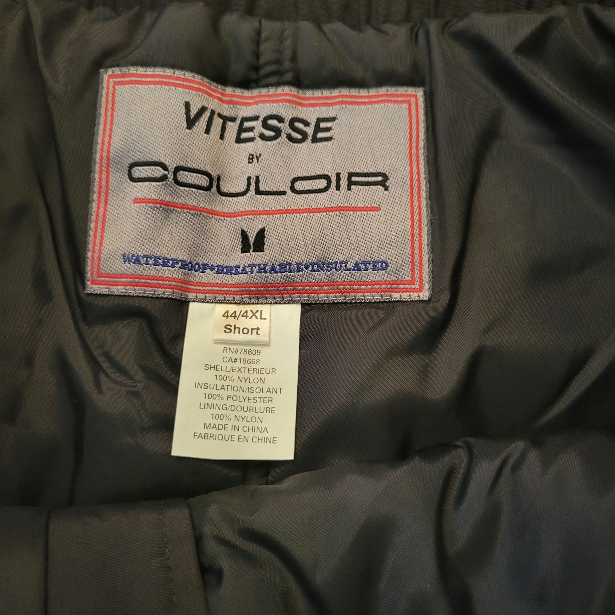 Vintage Vitesse By Couloir Waterproof Insulated Snow Pants 44 4XL Bl Size US 44 / EU 60 - 5 Thumbnail