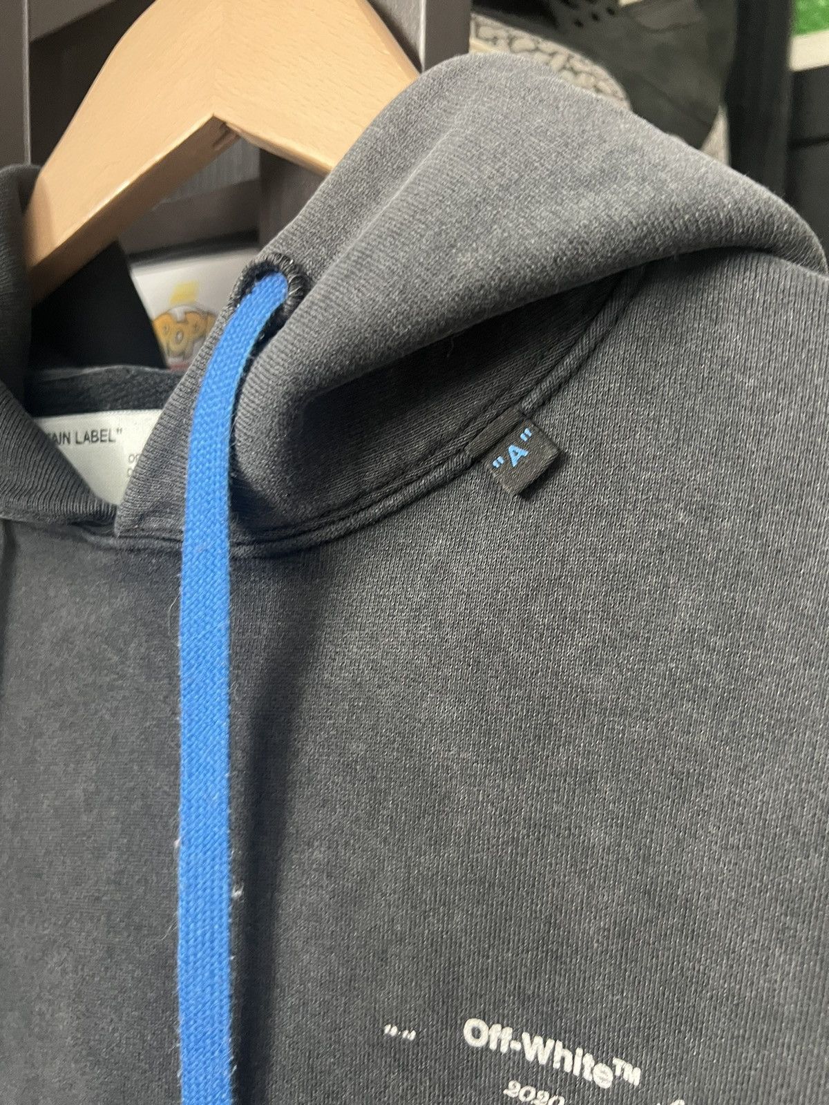 Off-White OFF-WHITE Abstract Arrows Embroidered Hoodie Size US XS / EU 42 / 0 - 7 Thumbnail