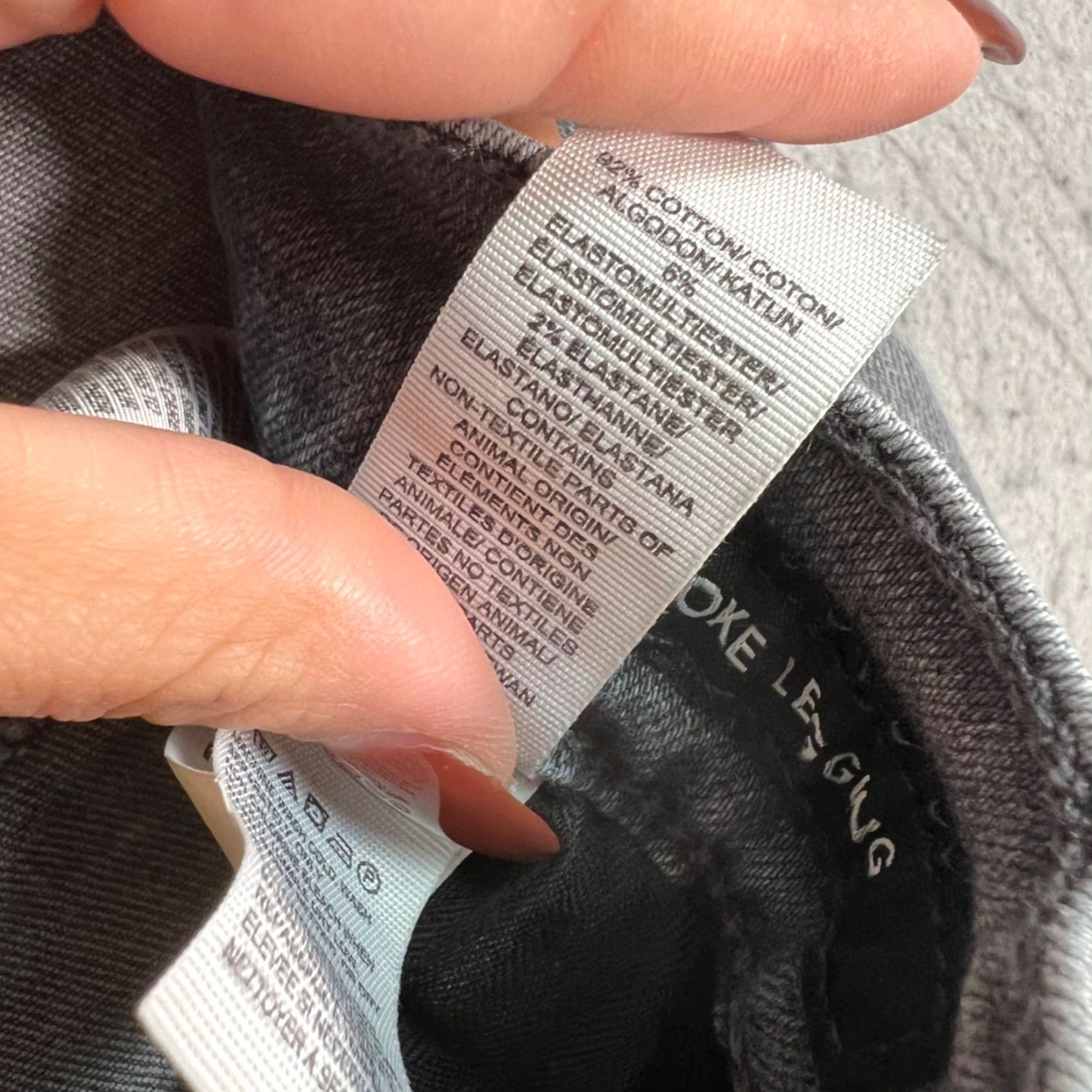 Lucky Brand Lucky Brand Womens Jeans / Brooke Legging Mid-Rise Ankle Stretch 4 Regular Gray 27 Inseam 29 5-Pocket Denim Cotton Blend Modern? Size 27" / US 4 / IT 40 - 6 Thumbnail