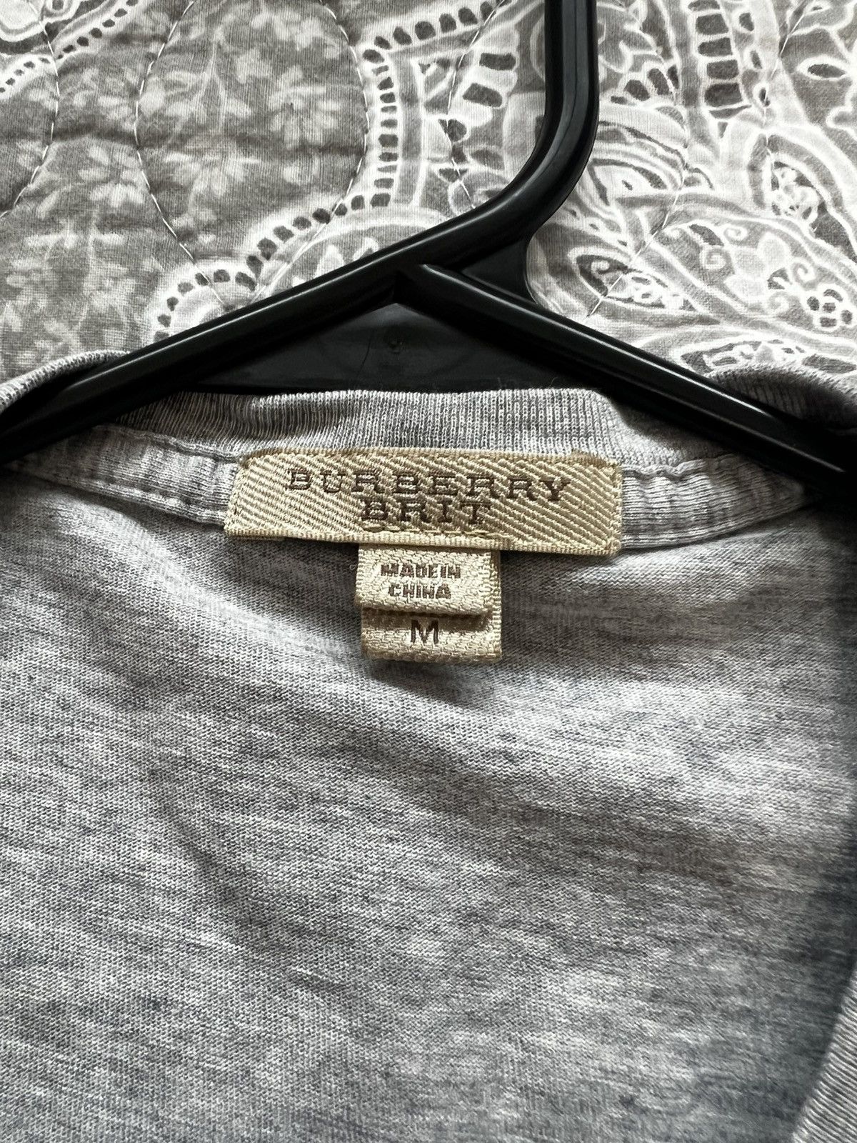 Burberry Burberry Grey T-Shirt - Medium Size US M / EU 48-50 / 2 - 4 Thumbnail