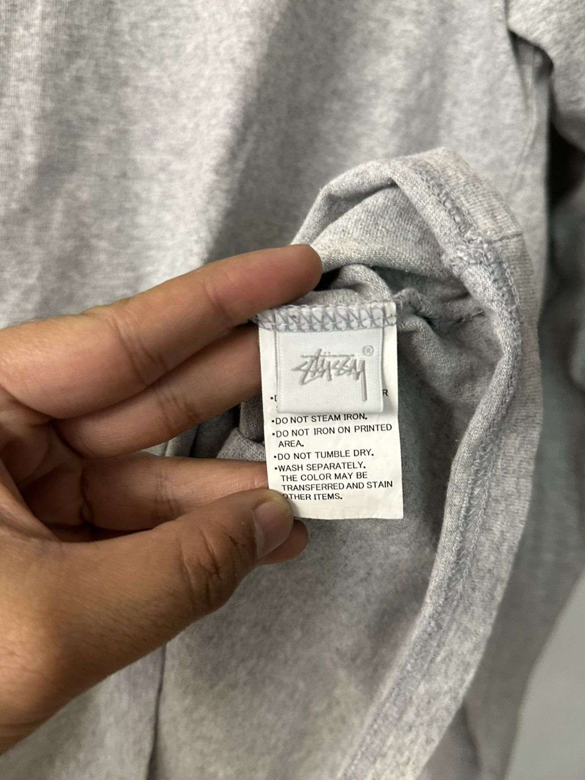 Stussy Stussy Japan OG Logo L/S Tee (Japan Release) Size US M / EU 48-50 / 2 - 8 Thumbnail
