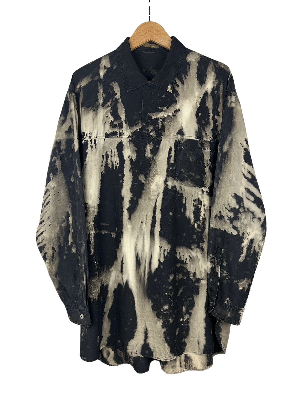 Y's for Men Vintage 1990 Y’s For Men Rayon Pullover Shirt Size US XL / EU 56 / 4 - 1 Thumbnail