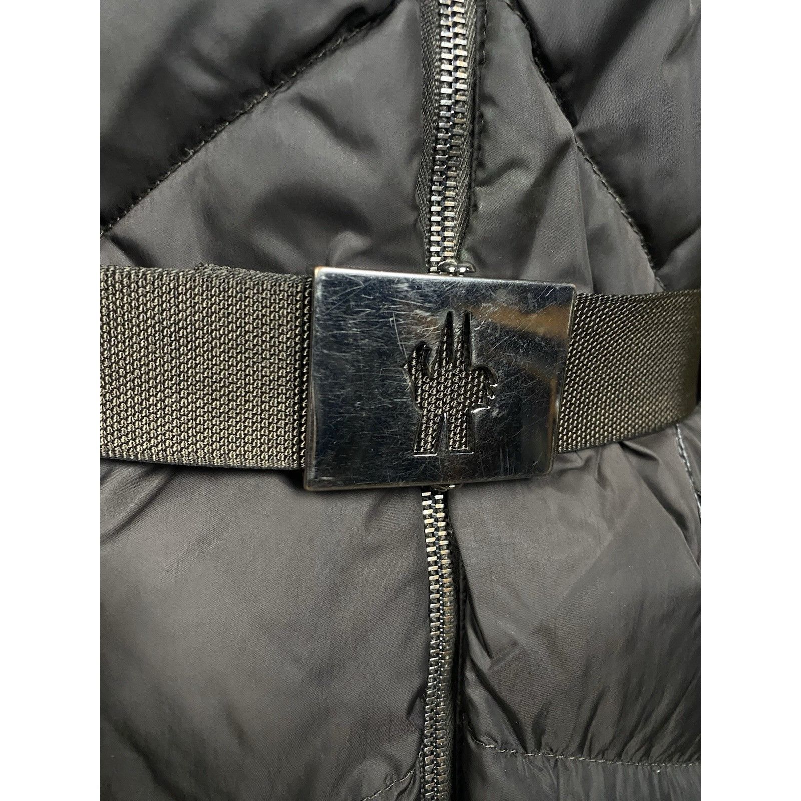 Moncler Moncler Durrure Women's Brown Belted Down Insulated Puffer P Size M / US 6-8 / IT 42-44 - 10 Thumbnail