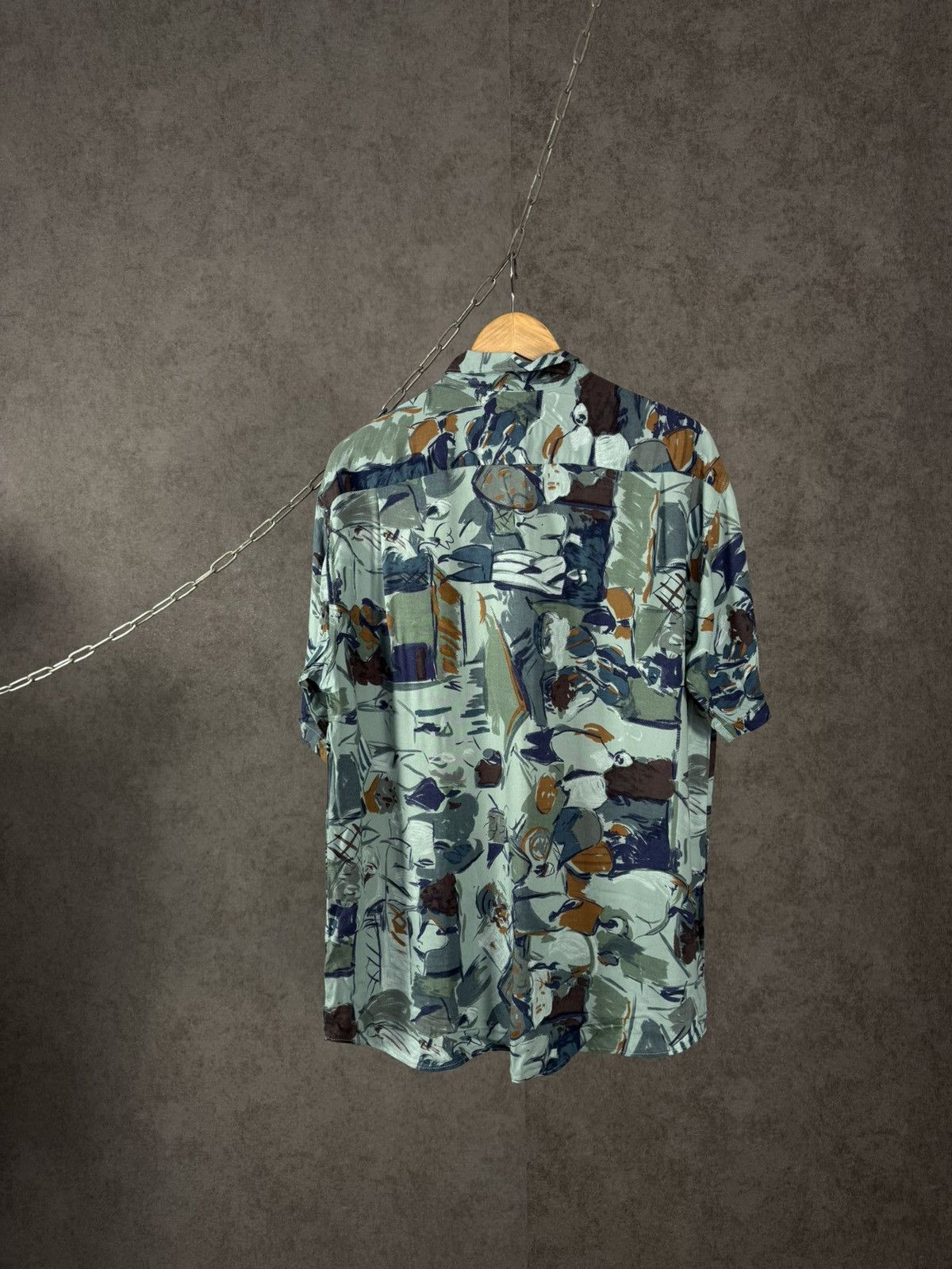 Vintage Art crazy hawaiian vintage shirt Size US XL / EU 56 / 4 - 5 Thumbnail