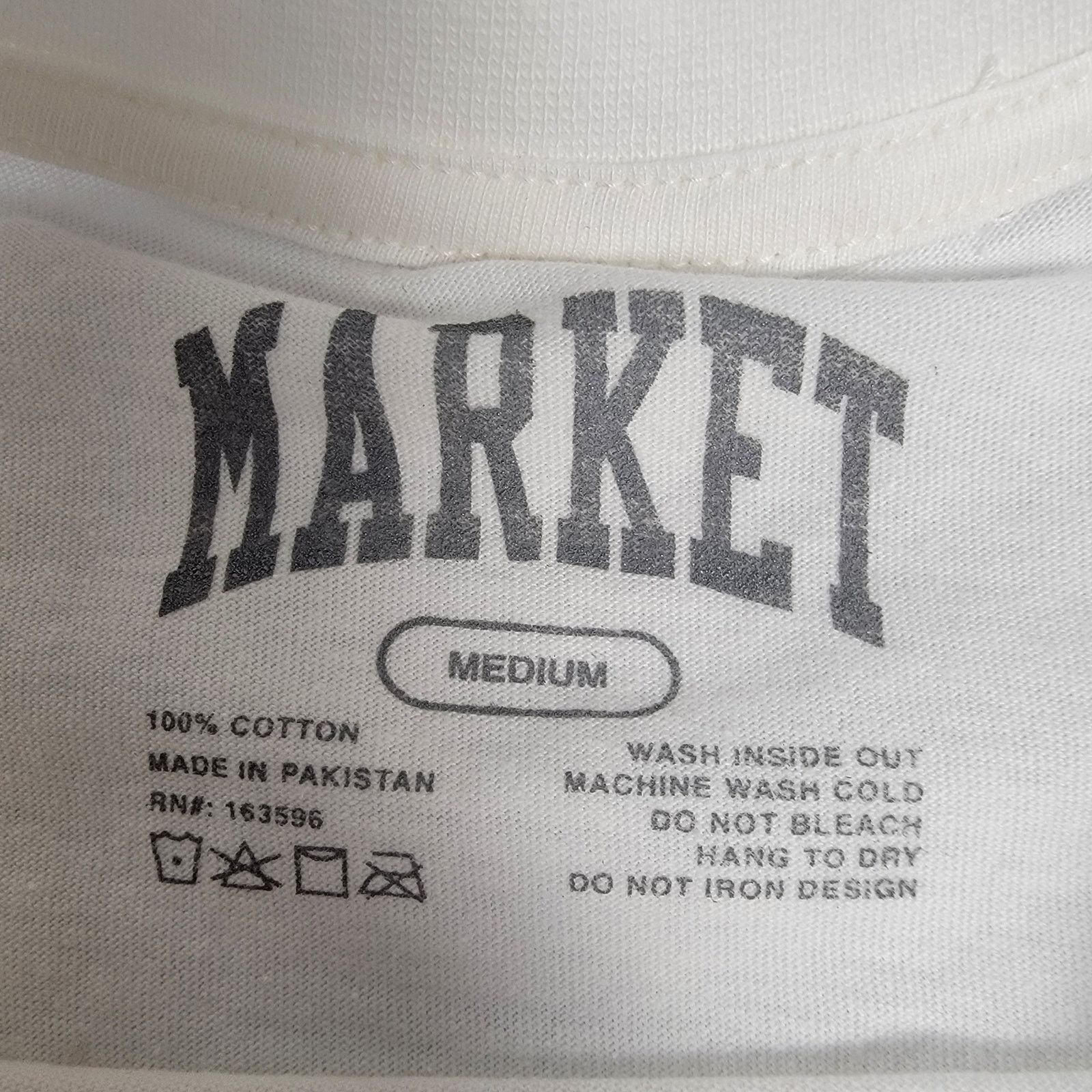 Market Market Studios World Peace T-Shirt - Men's Size M (642) Size US M / EU 48-50 / 2 - 3 Thumbnail