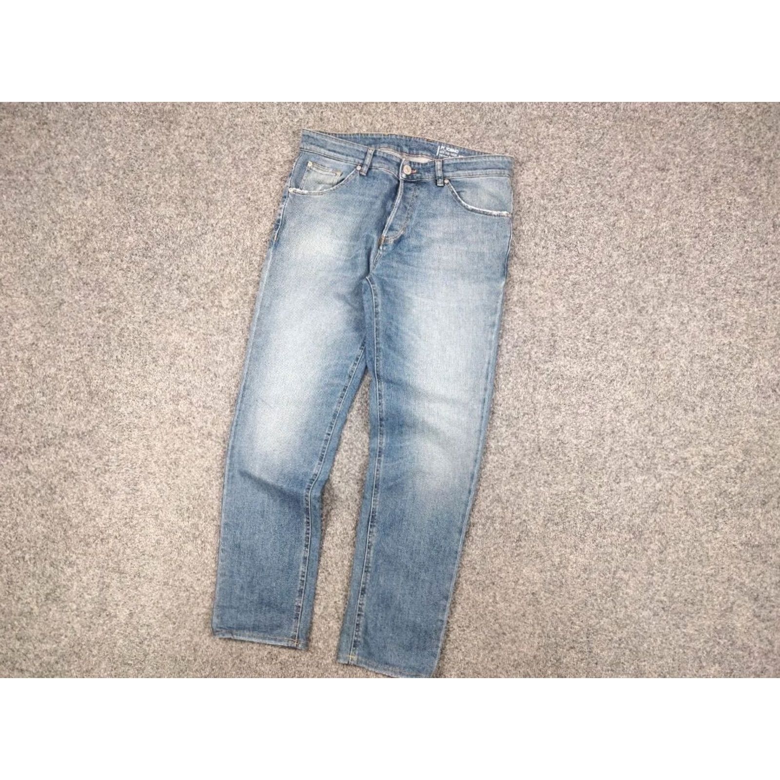 PT Torino PT Torino Jeans Ankle 33 Mens Regular Blue Denim 5-Pocket Design Casual Wear Size US 33 - 4 Thumbnail