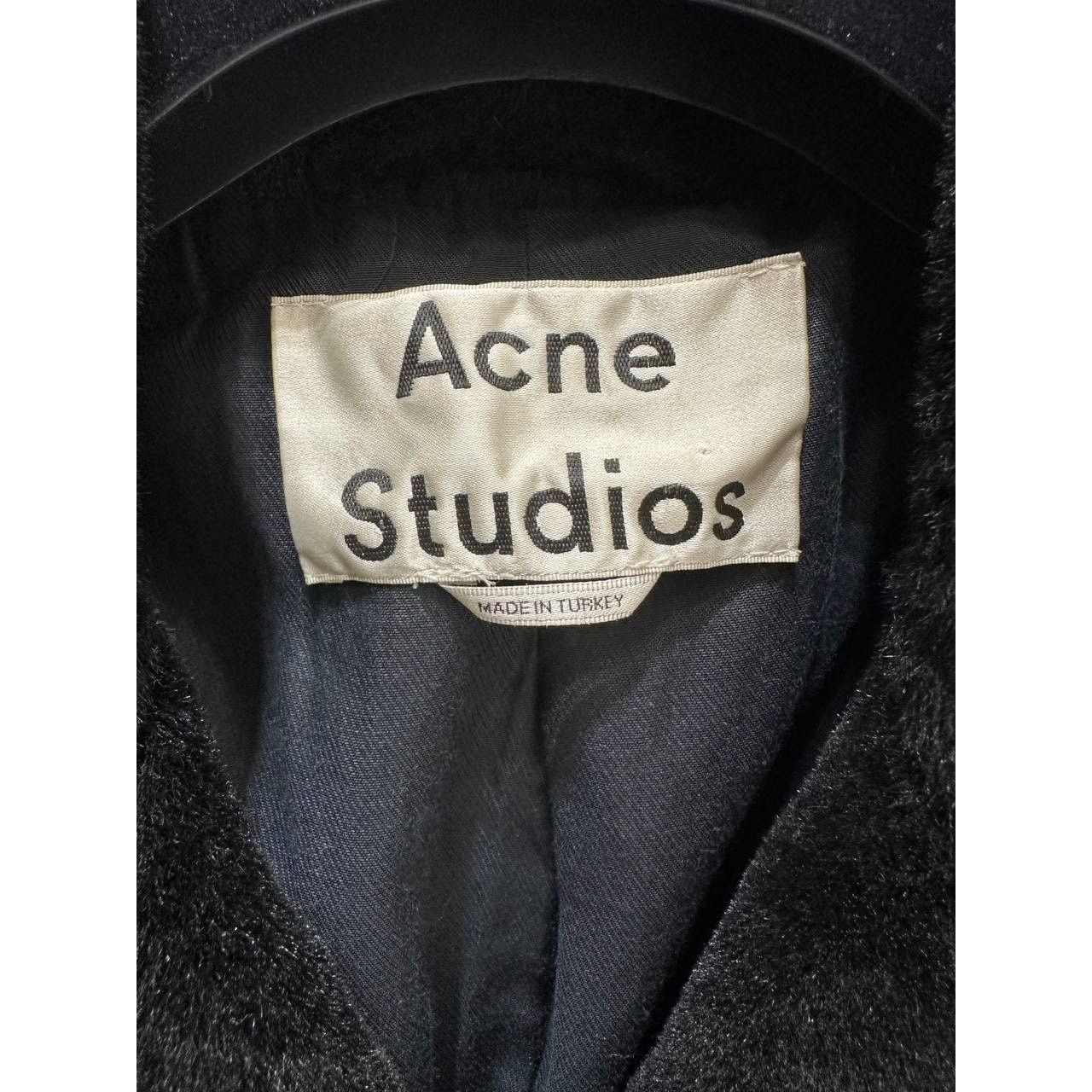 Acne Studios Acne Studios Shearling Leather Biker Jacket - Size 32 (XXS) Size XXS / US 00 / IT 34 - 4 Thumbnail