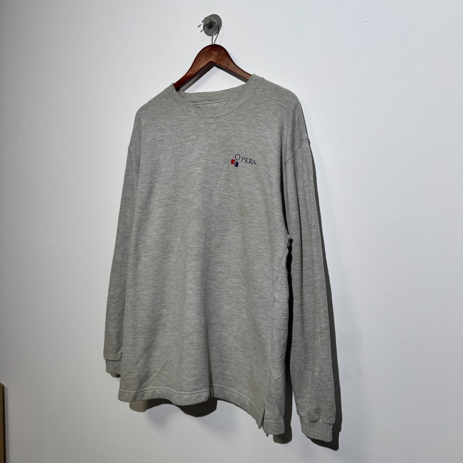 Jerzees Vintage Jerzees Unisex Gray Cotton Sweatshirt Size L Size US L / EU 52-54 / 3 - 3 Thumbnail