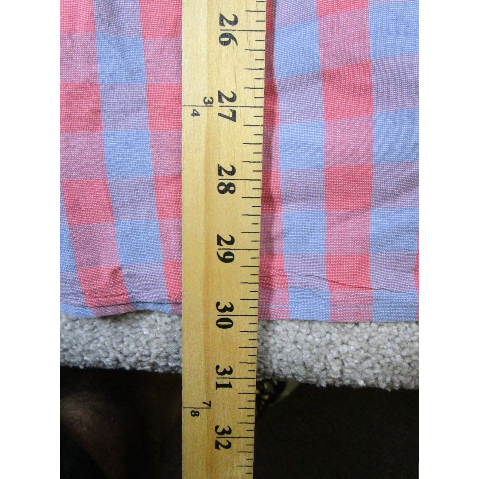 Bonobos Bonobos Shirt Mens XL Red Cotton Button-Up Plaid Long Sleeve Casual Slim Button-Down Collar-Down Mens Size US XL / EU 56 / 4 - 8 Thumbnail