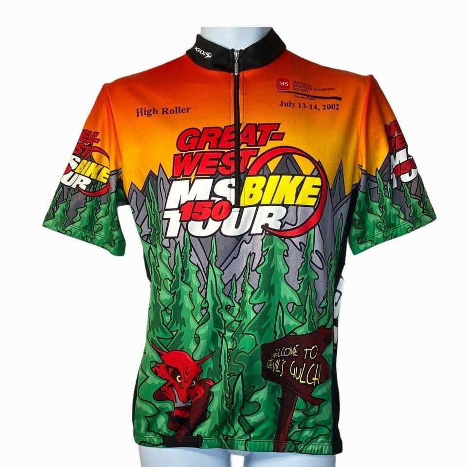 Other Sugoi Medium Great-West MS 150 Bike Tour Cycling Jersey Devi Size US M / EU 48-50 / 2 - 1 Thumbnail