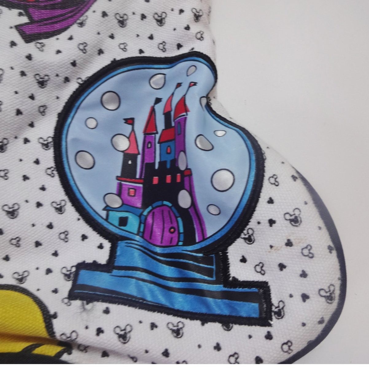 Disney Disneyland Mickey Snow Globe Tote Bag RARE VTG Size ONE SIZE - 3 Thumbnail