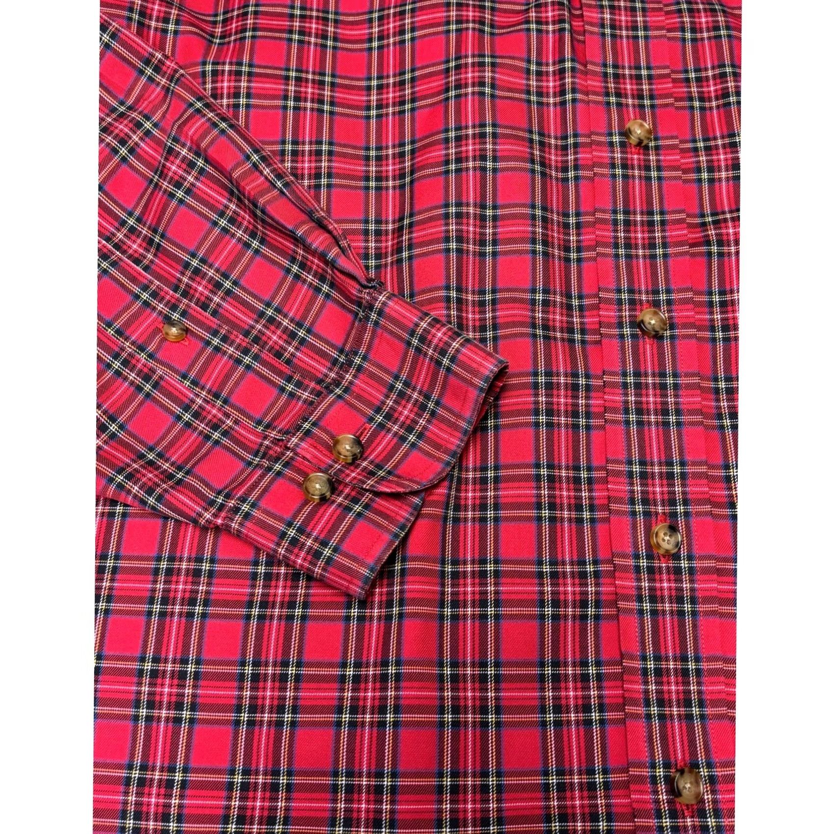 Brooks Brothers Brooks Brothers Red Plaid Button-Down Long Sleeve Shirt Mens XL Cotton Non Iron Classic Shirts Size US XL / EU 56 / 4 - 3 Thumbnail