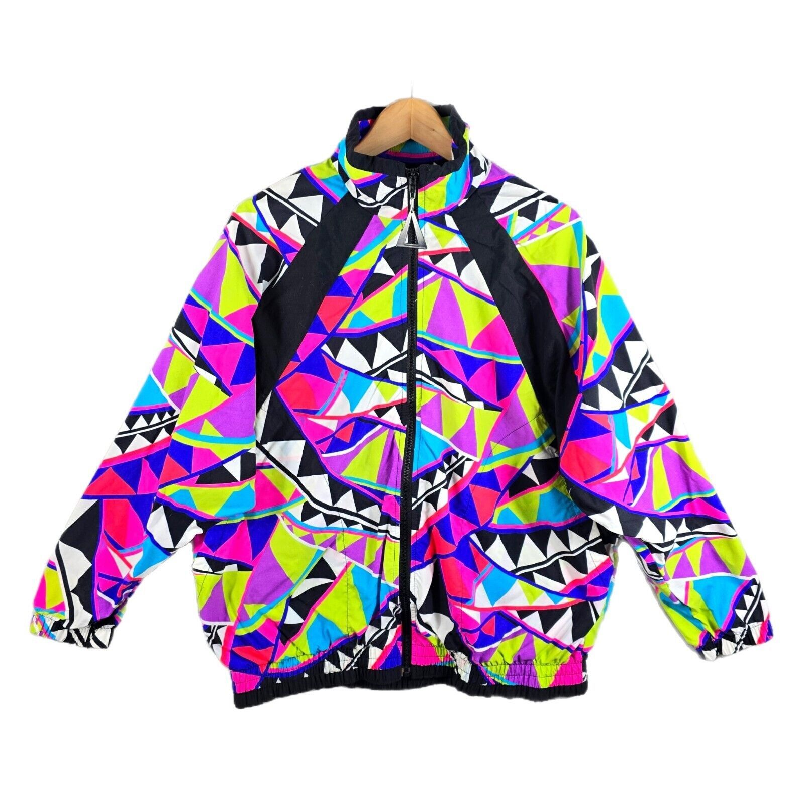 Vintage Vtg 80s Sporting Life By Catalina Windbreaker AOP Small Size US S / EU 44-46 / 1 - 1 Thumbnail