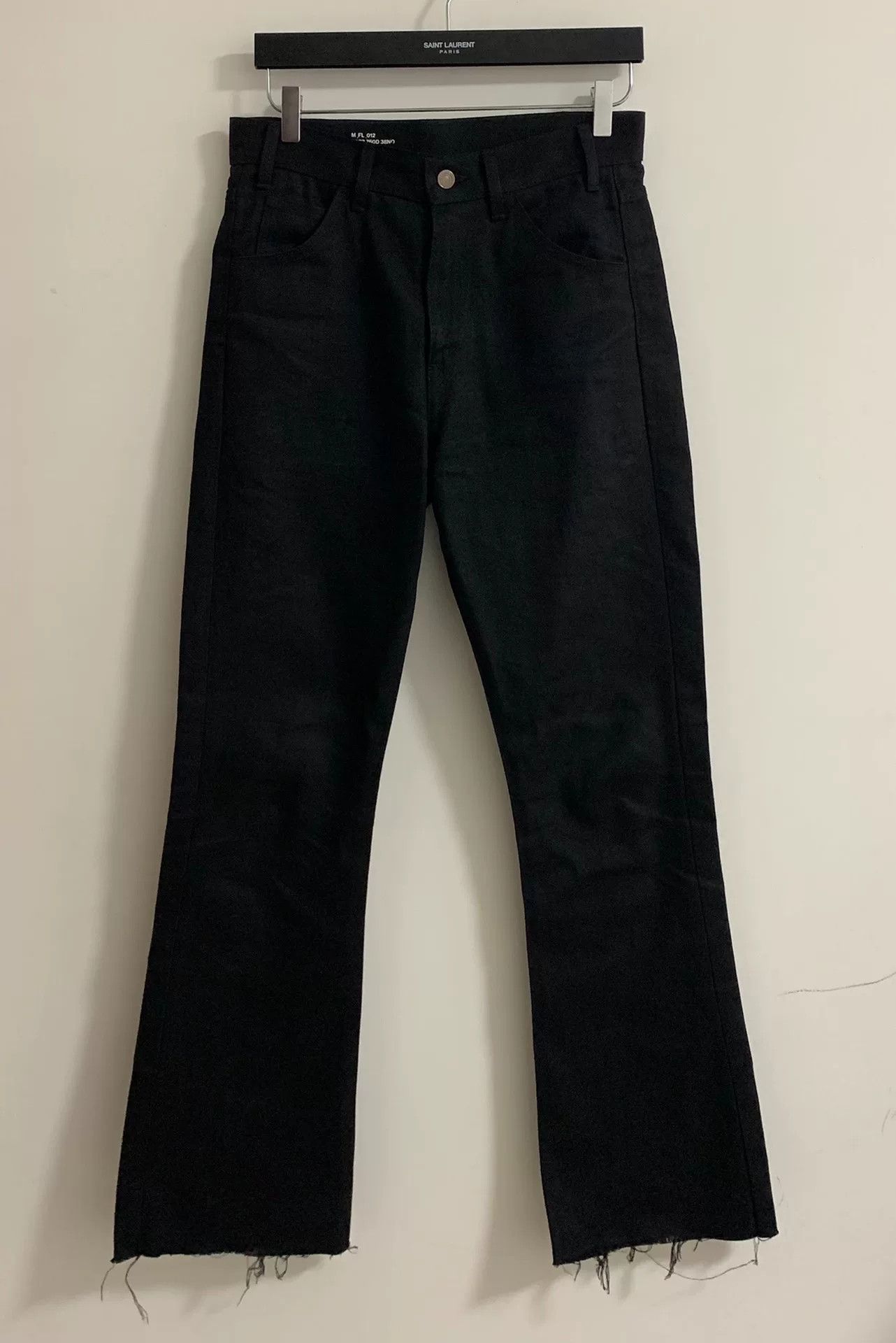 Celine Celine Black Flared Denim Jeans Size 28 Size 28" / US 6 / IT 42 - 1 Thumbnail