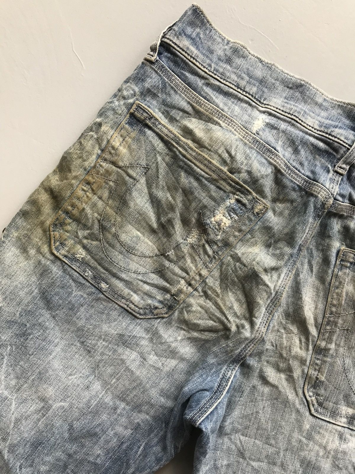 True Religion Vintage true religion zipper pockets dusty denim Size US 38 / EU 54 - 4 Thumbnail