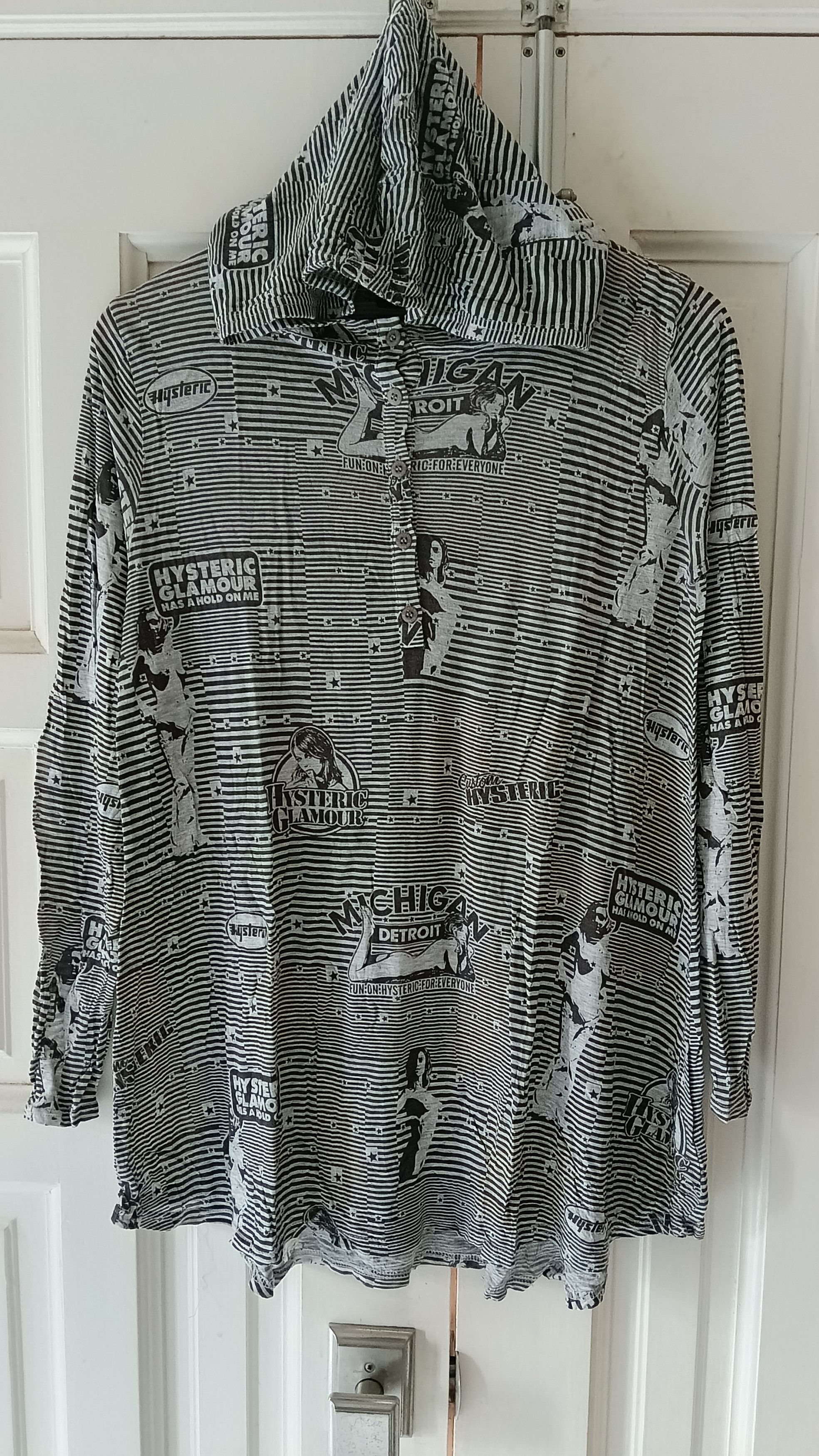 Hysteric Glamour Hysteric Glamour Hodie (Thin Cloth) Size ONE SIZE - 9 Thumbnail