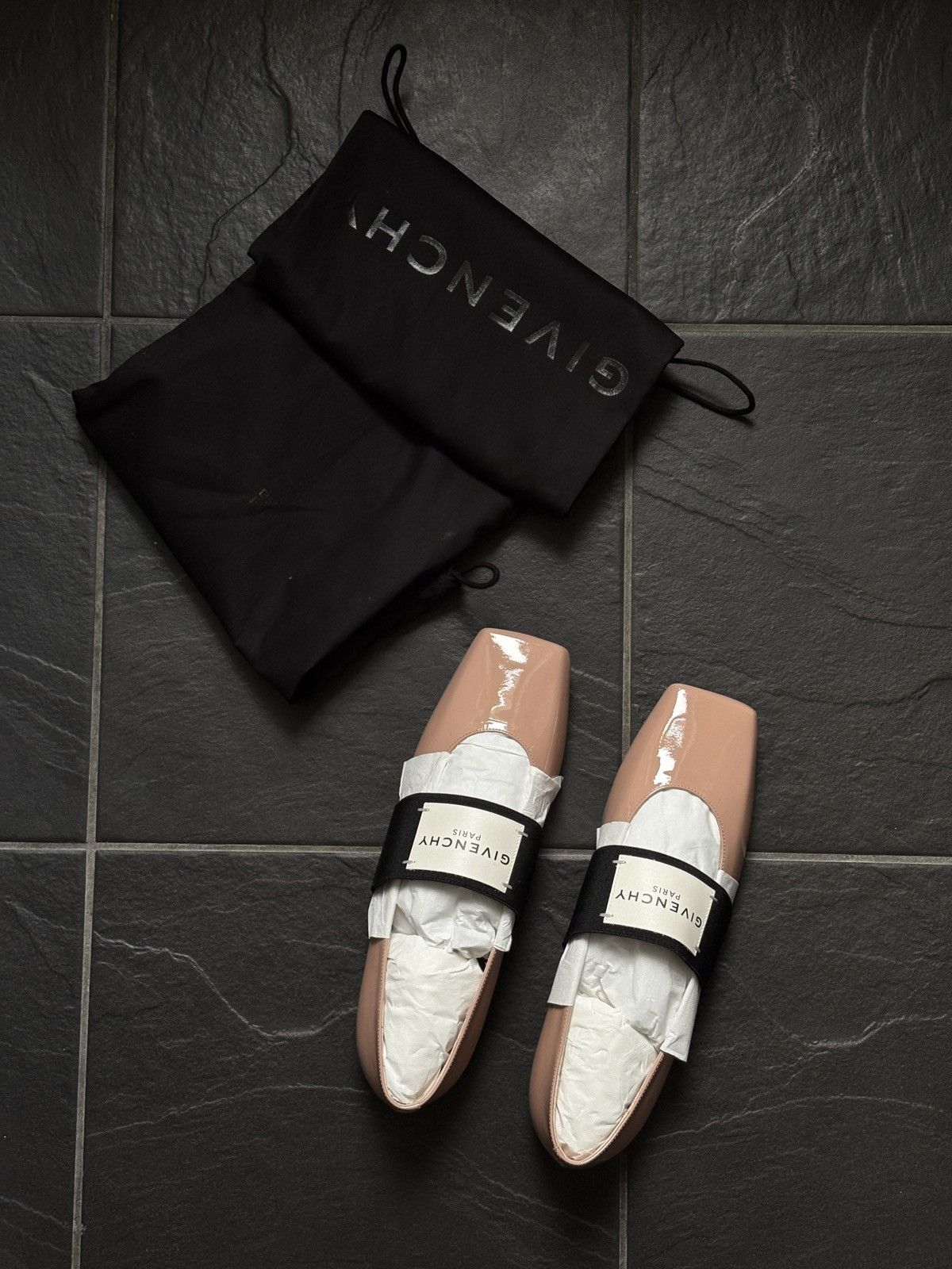 Givenchy Givenchy ballerina flats in patented calfskin leather Size US 8.5 / IT 38.5 - 3 Thumbnail