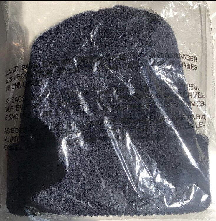 Noah Noah Core Logo Beanie NAVY Size ONE SIZE - 3 Thumbnail
