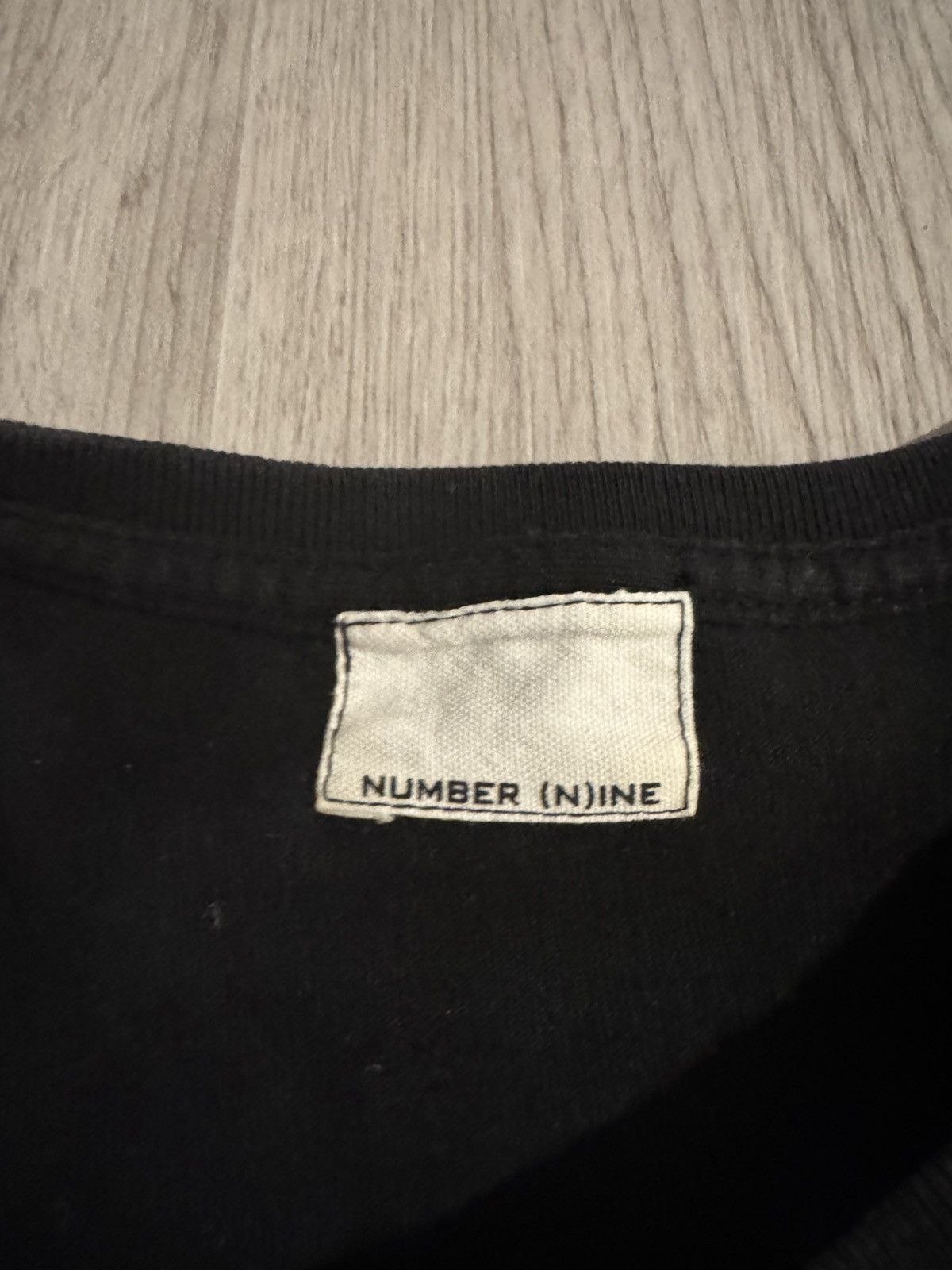 Japanese Brand × Number (N)ine Oversized Number nine pocket tee black Size US XS / EU 42 / 0 - 4 Thumbnail