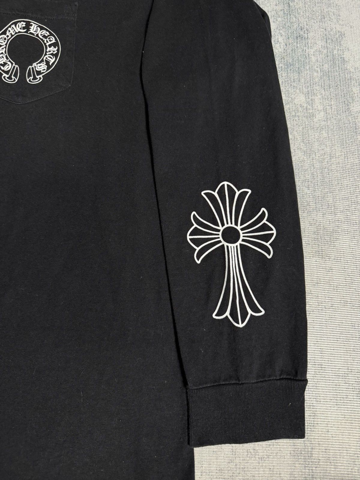 Chrome Hearts 2010s Chrome Hearts Scroll Cross Sleeves Size US XL / EU 56 / 4 - 3 Thumbnail