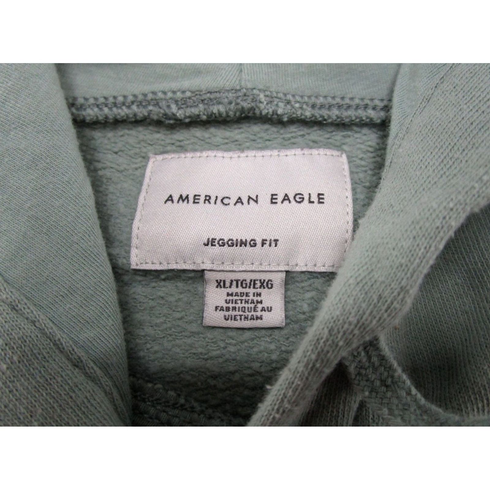 American Eagle Outfitters American Eagle Outfitters Hoodie Womens Oversized Colorblock Camo Jegging Fit XL Green Size XL / US 12-14 / IT 48-50 - 2 Thumbnail