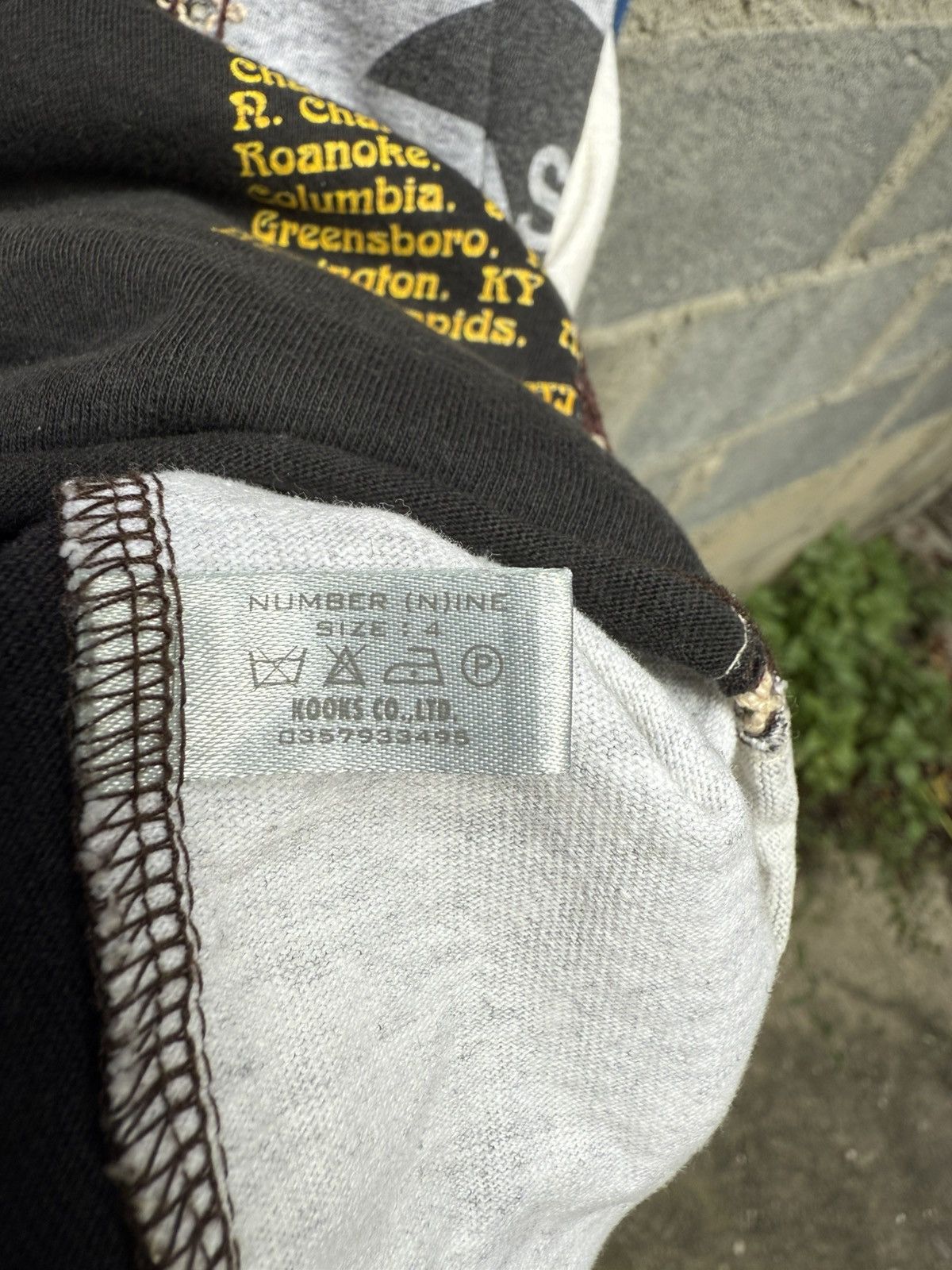 Number (N)ine AW02 Number (N)ine Patchwork Longsleeve Size US XL / EU 56 / 4 - 7 Thumbnail
