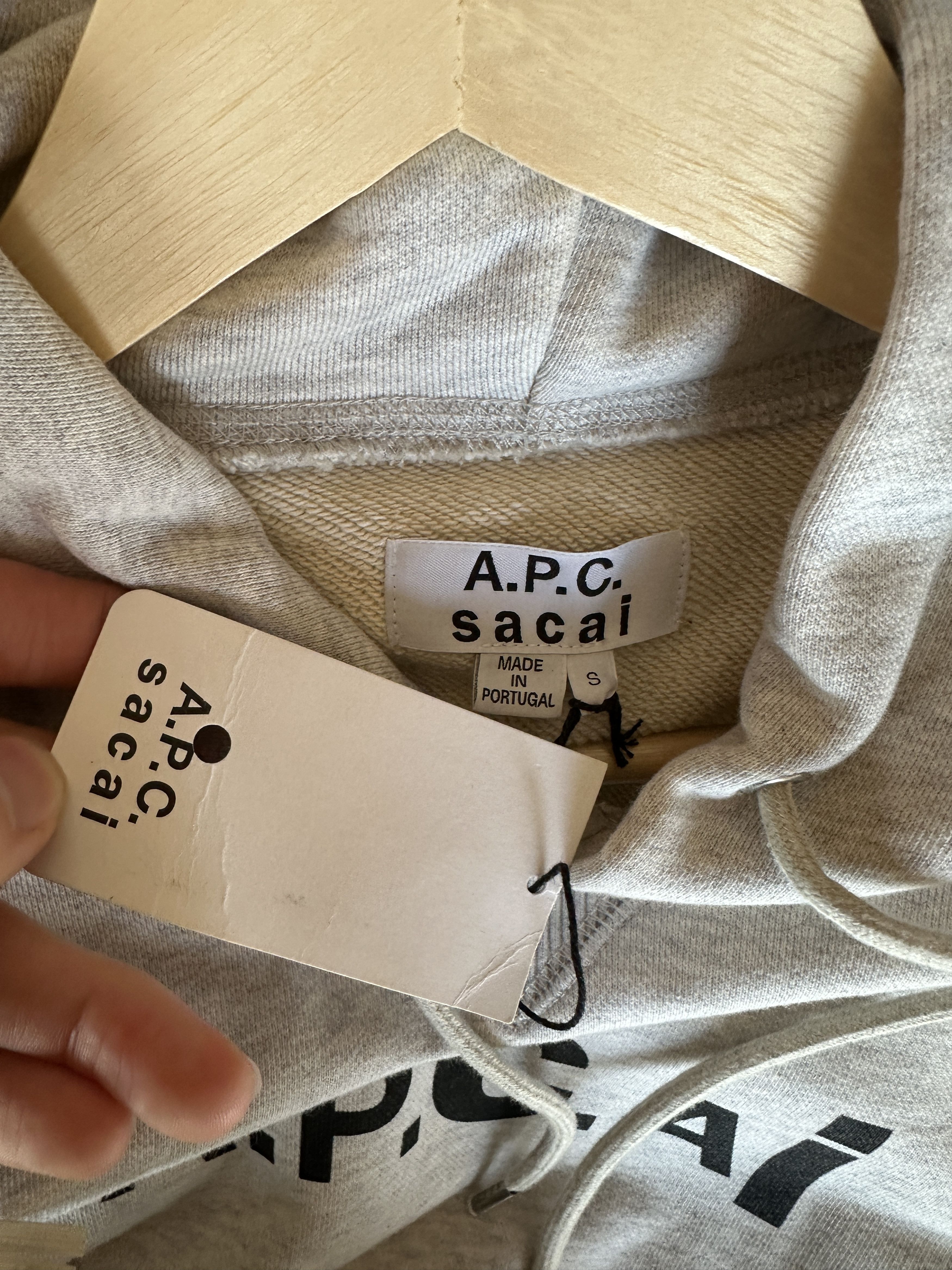 A.P.C. × Sacai A.P.C. x Sacai Sapcai Hoodie Size US S / EU 44-46 / 1 - 4 Thumbnail
