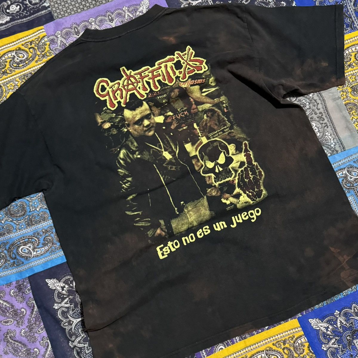 Vintage Rock & death Graffiti 3X vintage Tee Size US XL / EU 56 / 4 - 4 Thumbnail