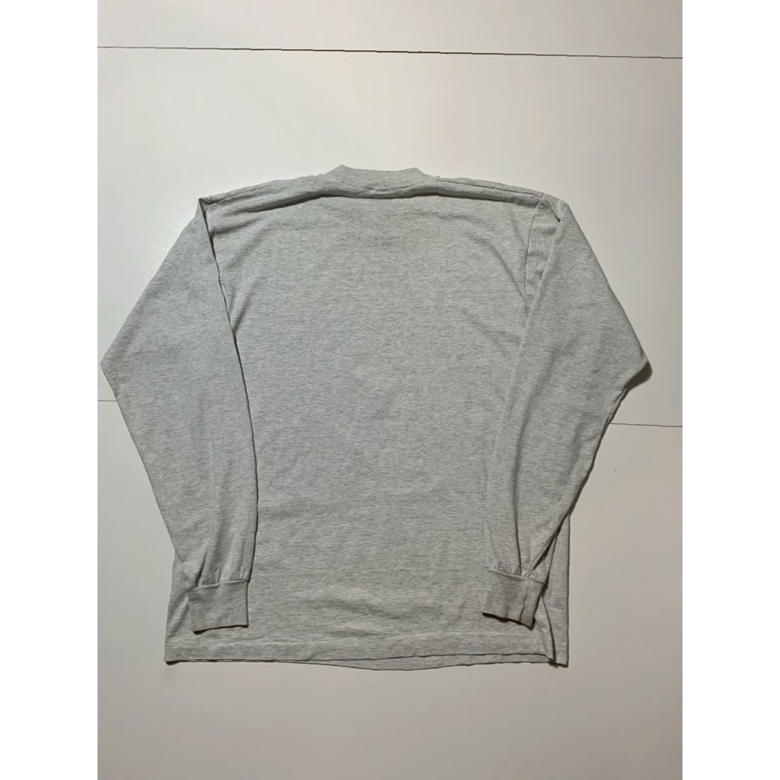 Fruit Of The Loom VINTAGE Arthritis Foundation Mini Grand Prix Racing L/S 50/50 Single Stitch T-Shirt XL Gray Mens Size US XL / EU 56 / 4 - 3 Thumbnail