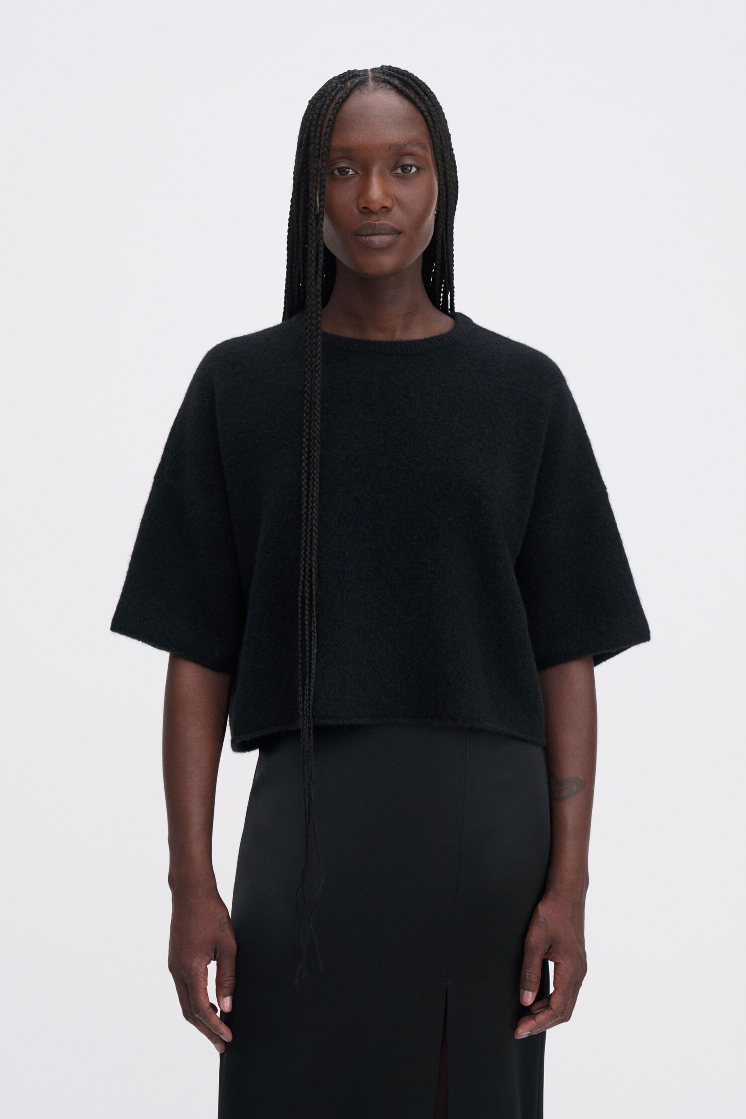 Filippa K Filippa K Yak Tee Short Sleeve T-shirt Size M / US 6-8 / IT 42-44 - 1 Thumbnail