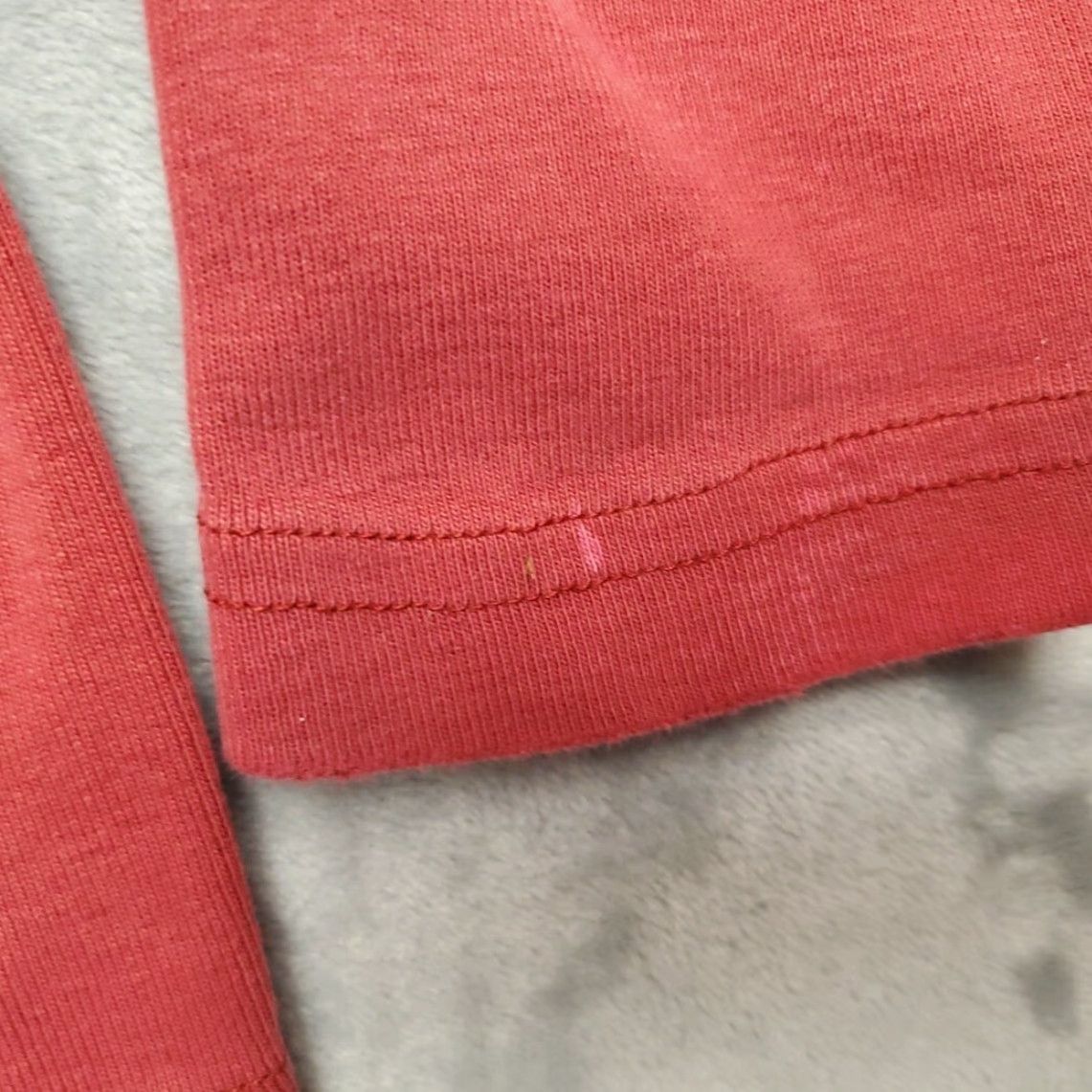 Carhartt VINTAGE Carhartt Shirt Womens L Red Long Sleeve Pullover Tee 100% Cotton Outdoor Work Size L / US 10 / IT 46 - 3 Thumbnail