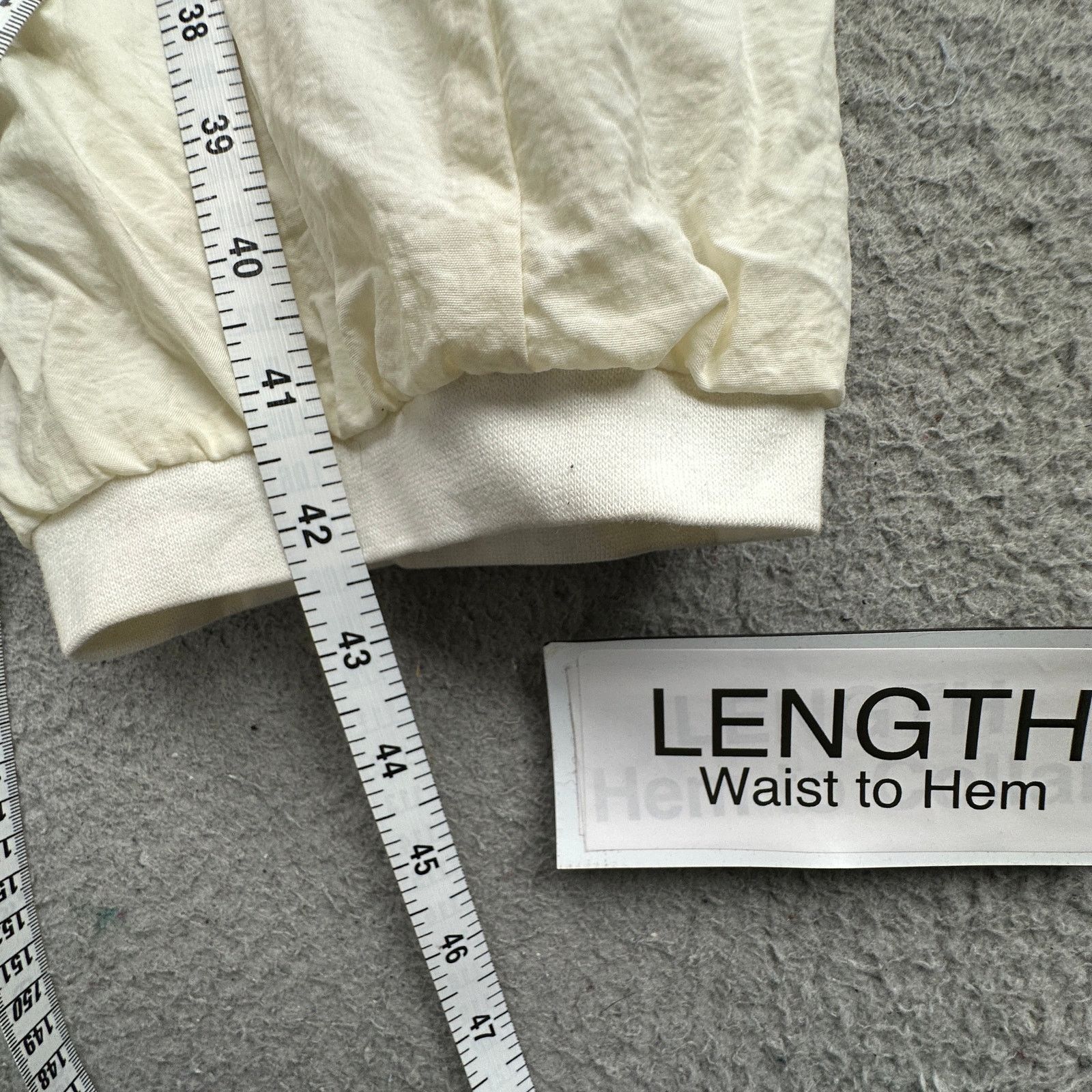 Lacoste Vintage 90s Lacoste Windbreaker Pants Men Large Jogger White Size US 36 / EU 52 - 9 Thumbnail