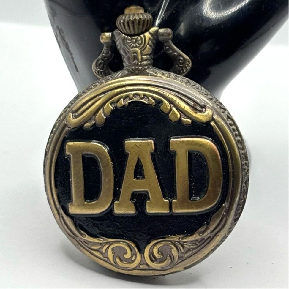 Other Gold & Black Dad Pocket Watch Size ONE SIZE - 1 Thumbnail