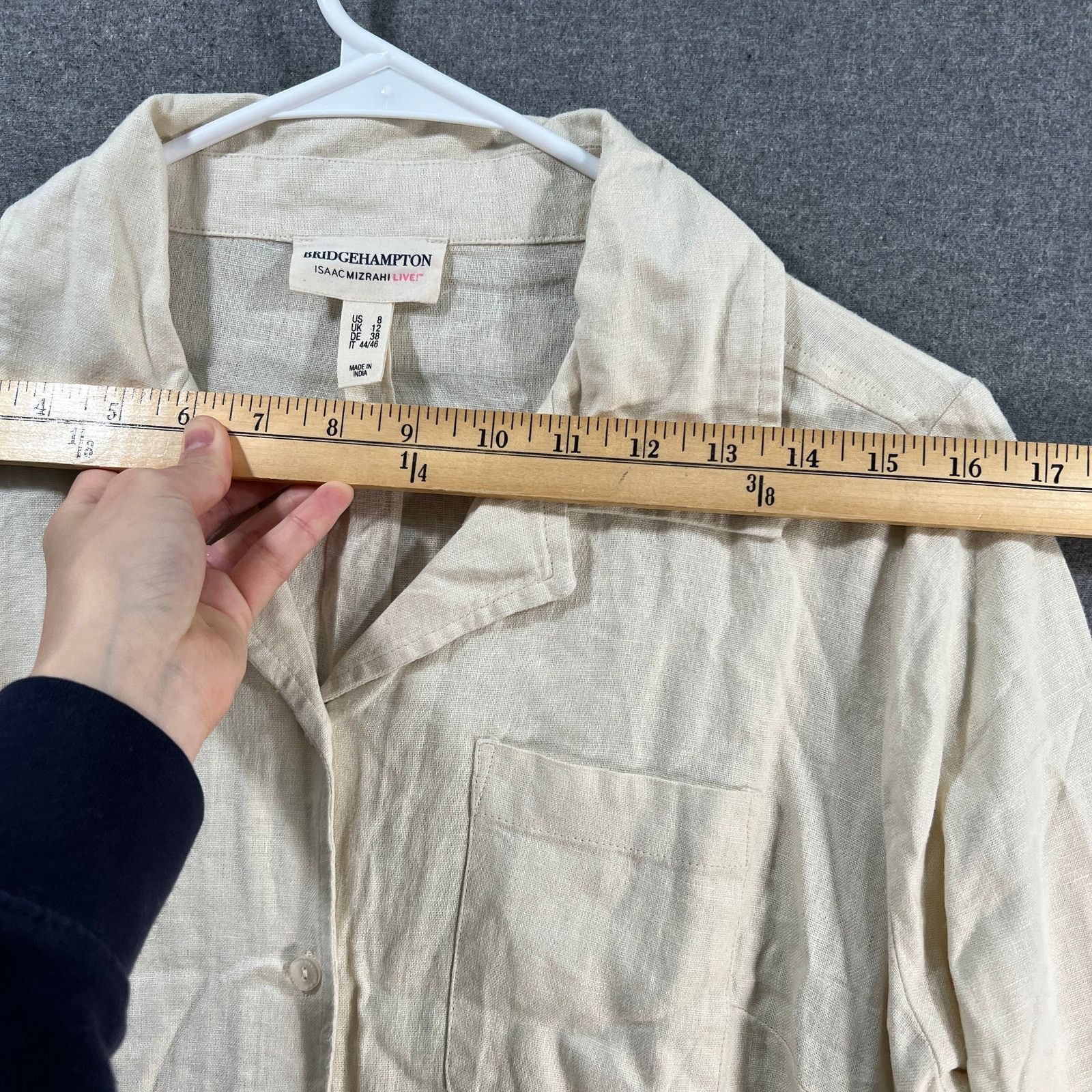 Isaac Mizrahi Isaac Mizrahi LIVE! Regular Bridgehampton Linen Size M / US 6-8 / IT 42-44 - 7 Thumbnail
