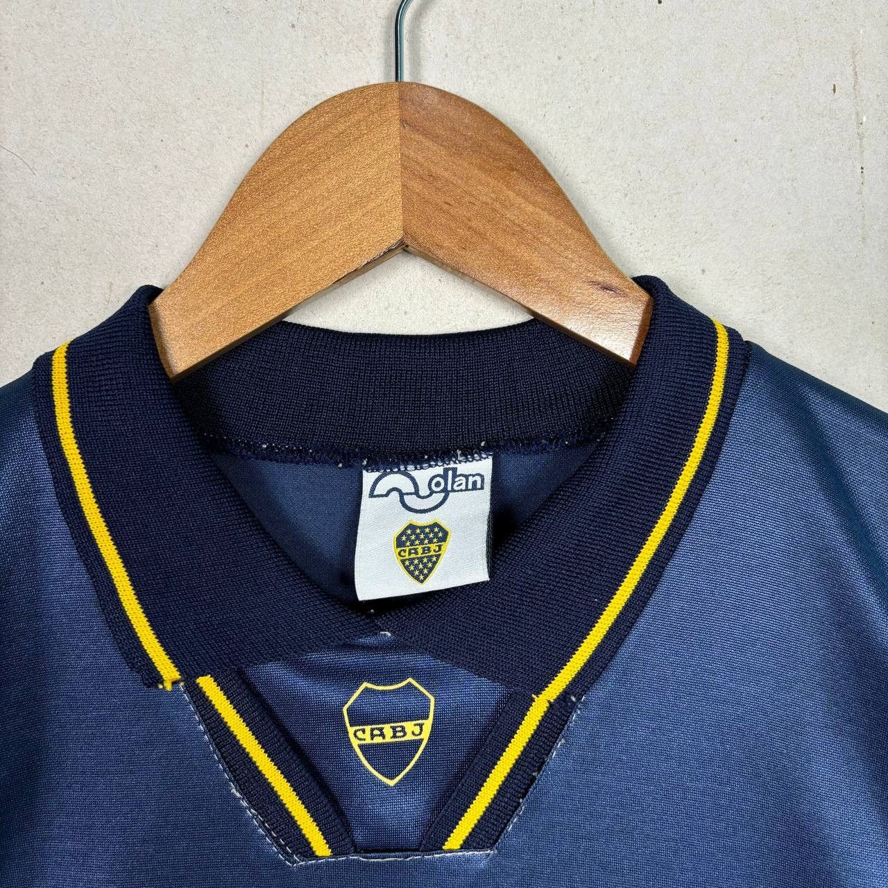 Vintage Vintage 1994-95 Boca Juniors Parmalat Home Jersey Football Size US L / EU 52-54 / 3 - 5 Thumbnail