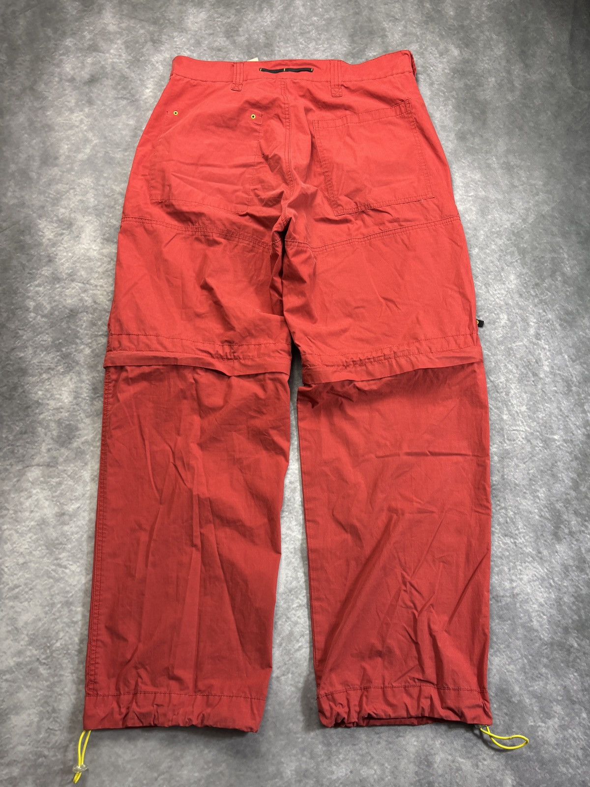 Other × Vintage 1990s Nylon Cargo Pants Vintage Convertible Zip Off Shorts Size US 32 / EU 48 - 7 Thumbnail