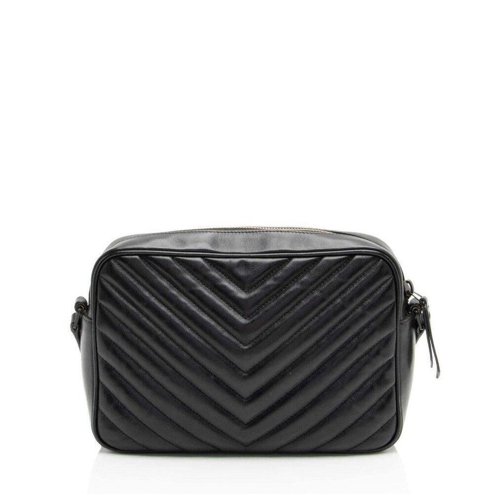 Yves Saint Laurent SAINT LAURENT Calfskin Matelasse Monogram Lou Camera Bag Size ONE SIZE - 3 Thumbnail