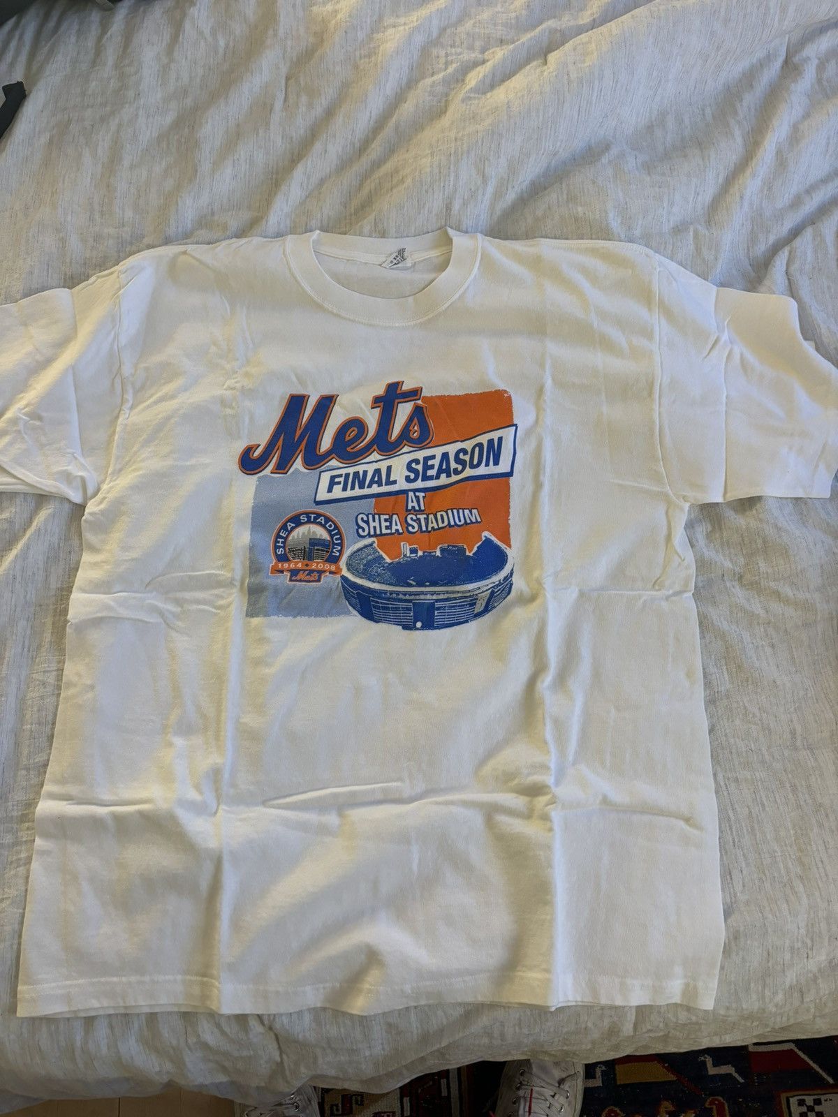 Anvil 2008 shea stadium Mets final season shirt Size US XL / EU 56 / 4 - 1 Thumbnail