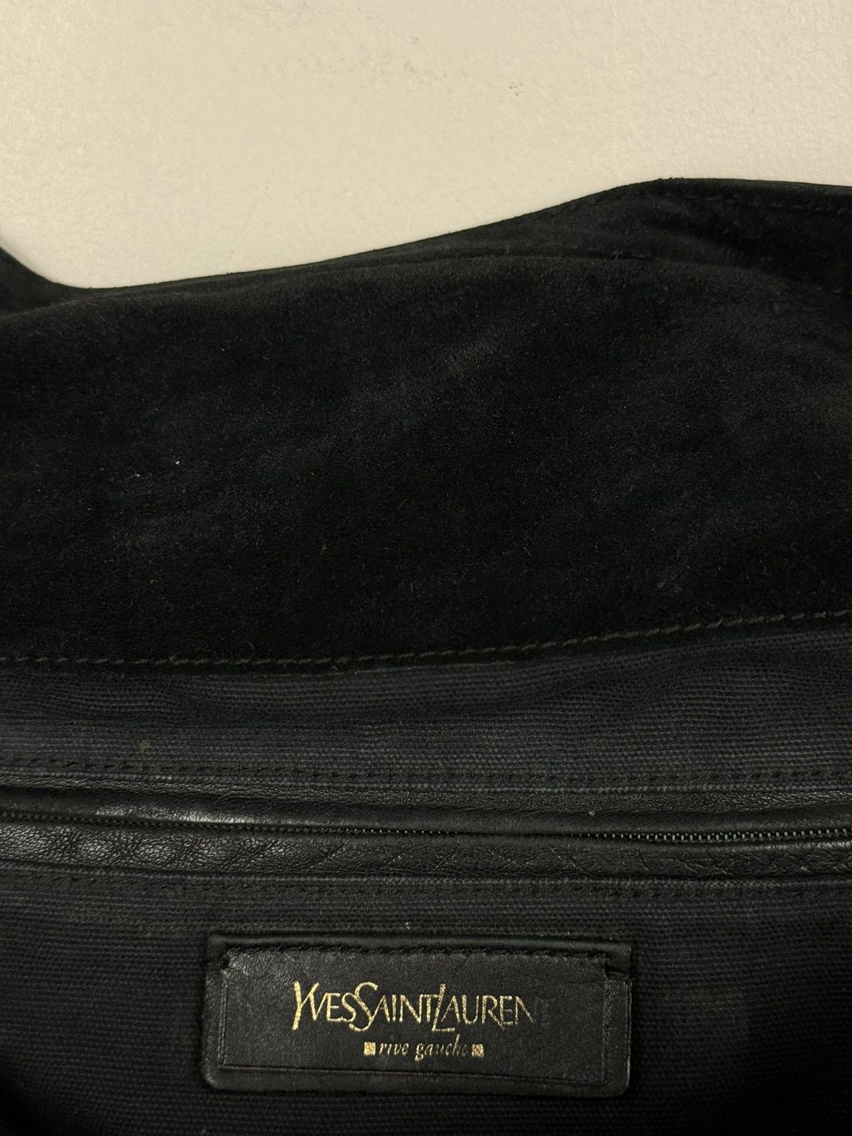Leather × Yves Saint Laurent Leather bag Yves Saint Laurent original casual luxury item Size ONE SIZE - 7 Thumbnail
