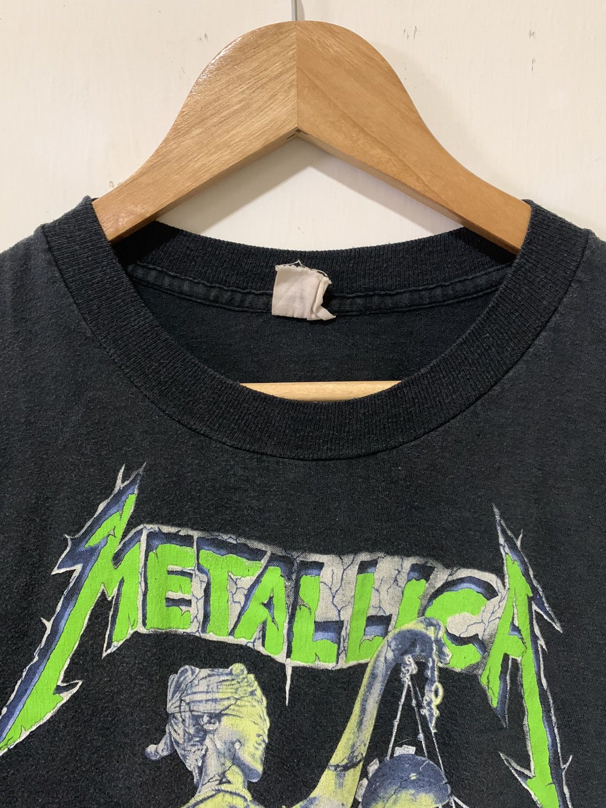 Metallica Vintage 80s Metallica And Justice For All Size US L / EU 52-54 / 3 - 3 Thumbnail