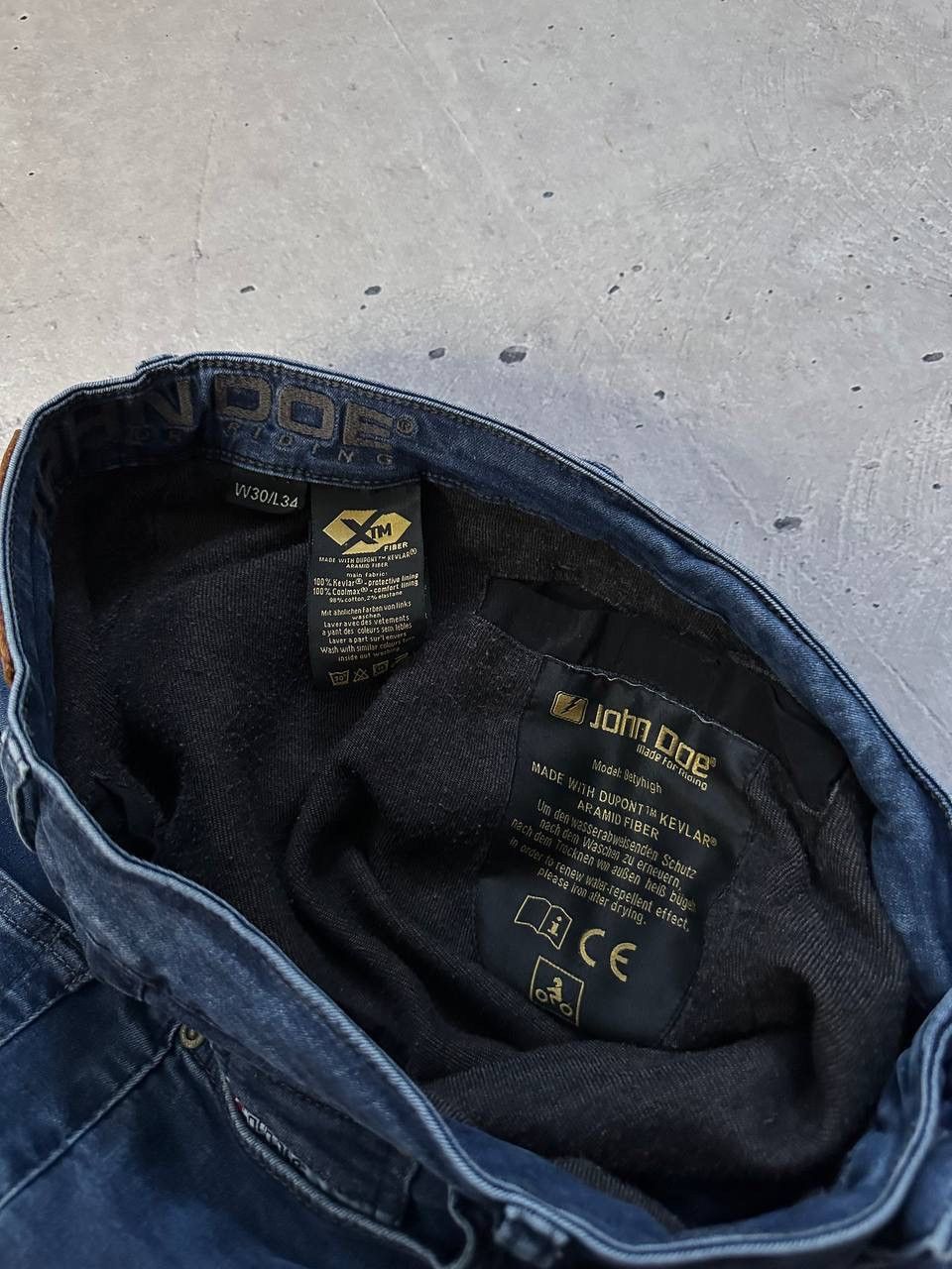 Harley Davidson John Doe Betynigh Kevlar Racing Motorcycles Pants Race Size US 30 / EU 46 - 15 Thumbnail
