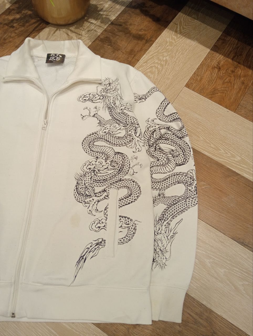 Japanese Brand VINTAGE JAPANESE SUKAJAN DRAGON JACKET Size US L / EU 52-54 / 3 - 10 Thumbnail
