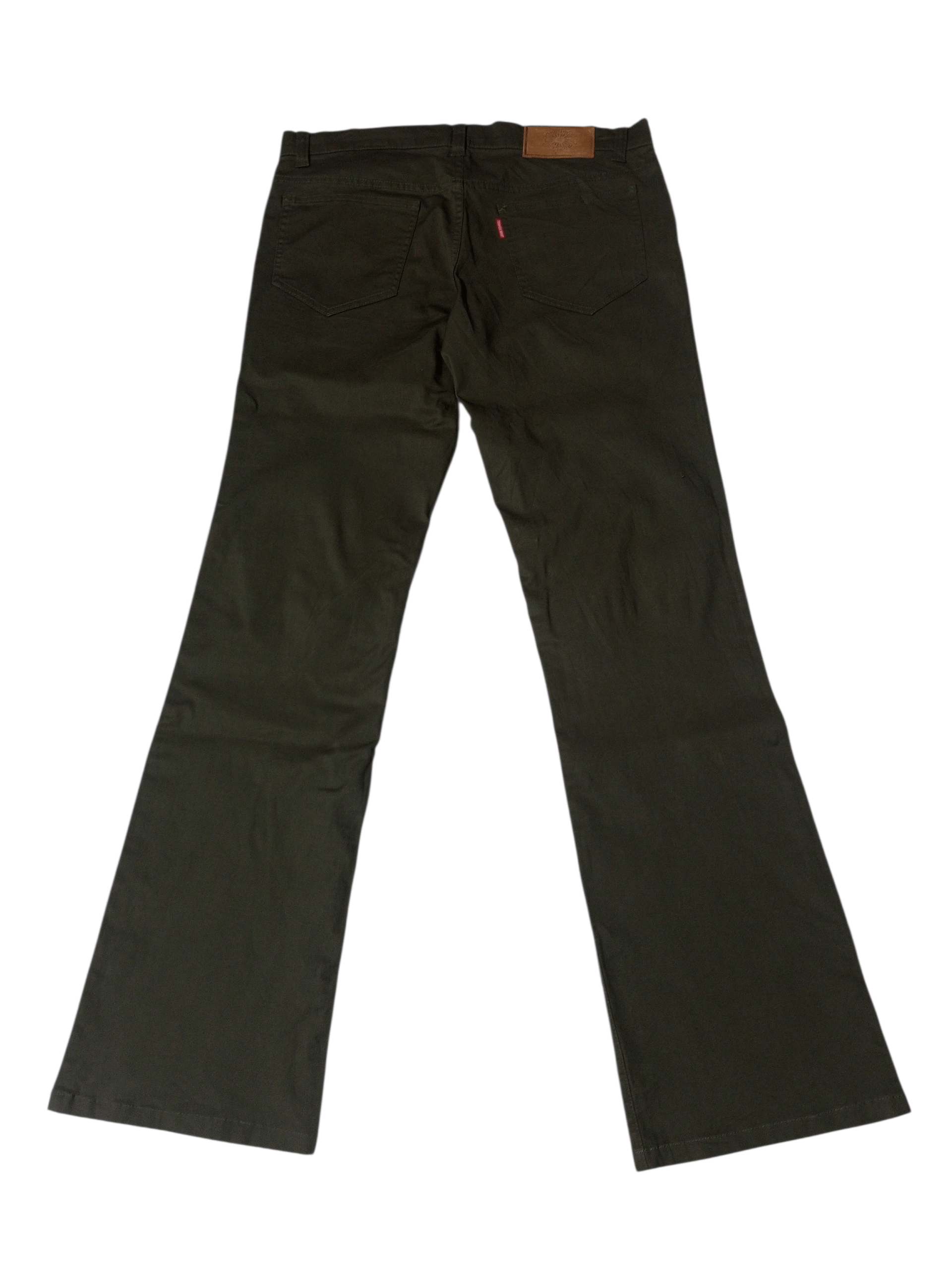 Tornado Mart Tornado mart green army chinos flare pants Size US 34 / EU 50 - 1 Thumbnail