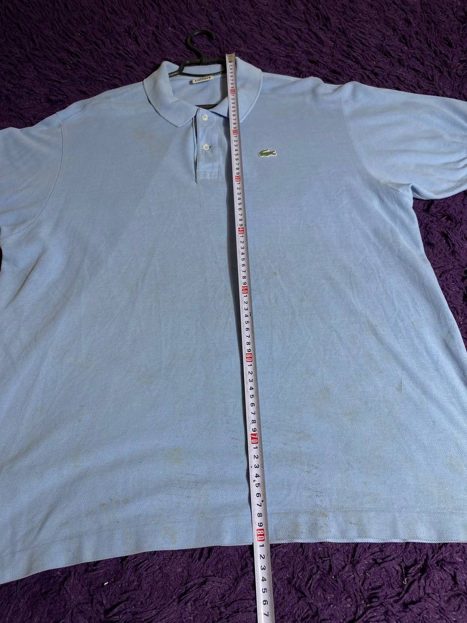 Lacoste × Vintage Lacoste vintage luxury streetwear v-neck tee Size US L / EU 52-54 / 3 - 8 Thumbnail