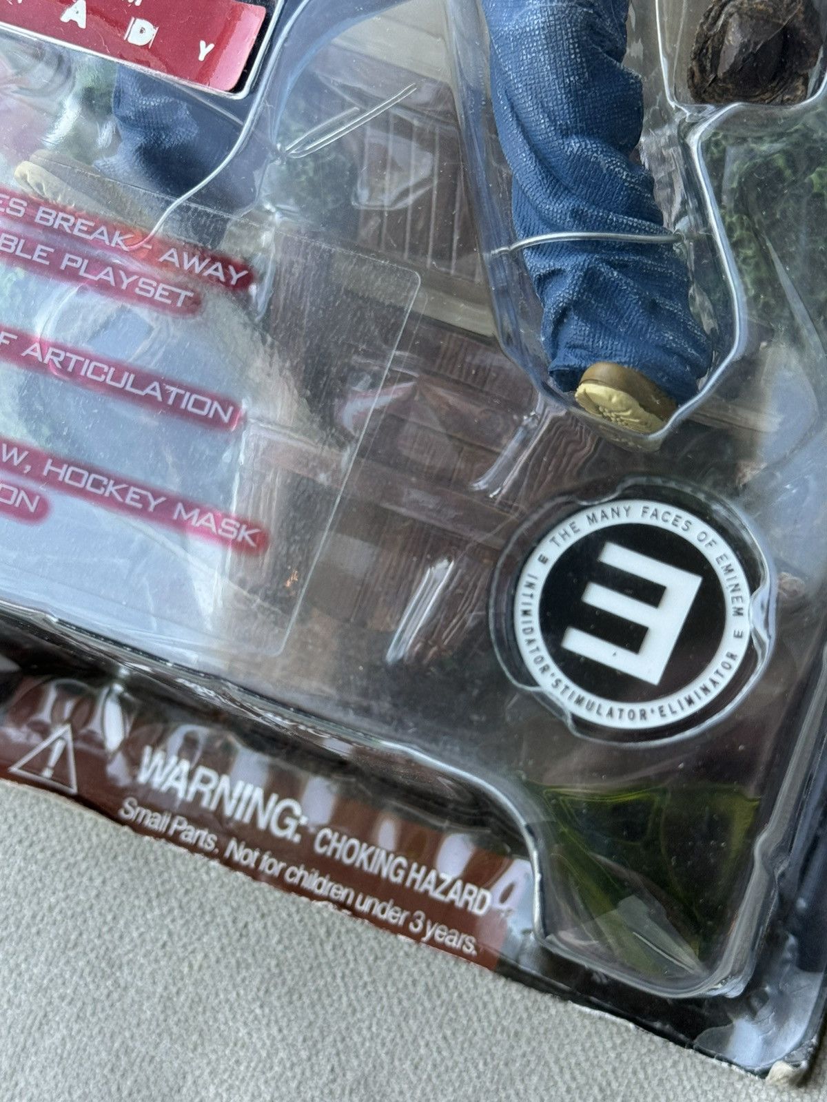 Eminem Eminem My Name Is Slim Shady Art Asylum Psycho Toyz Figure Size ONE SIZE - 6 Thumbnail