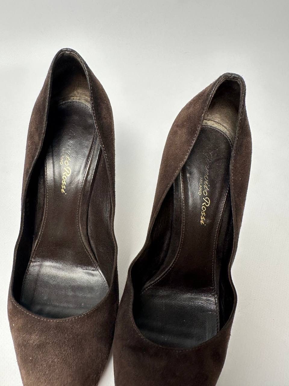 Gianvito Rossi Gianvito Rossi Brown Suede Heels Size 38 Size US 8 / IT 38 - 13 Thumbnail