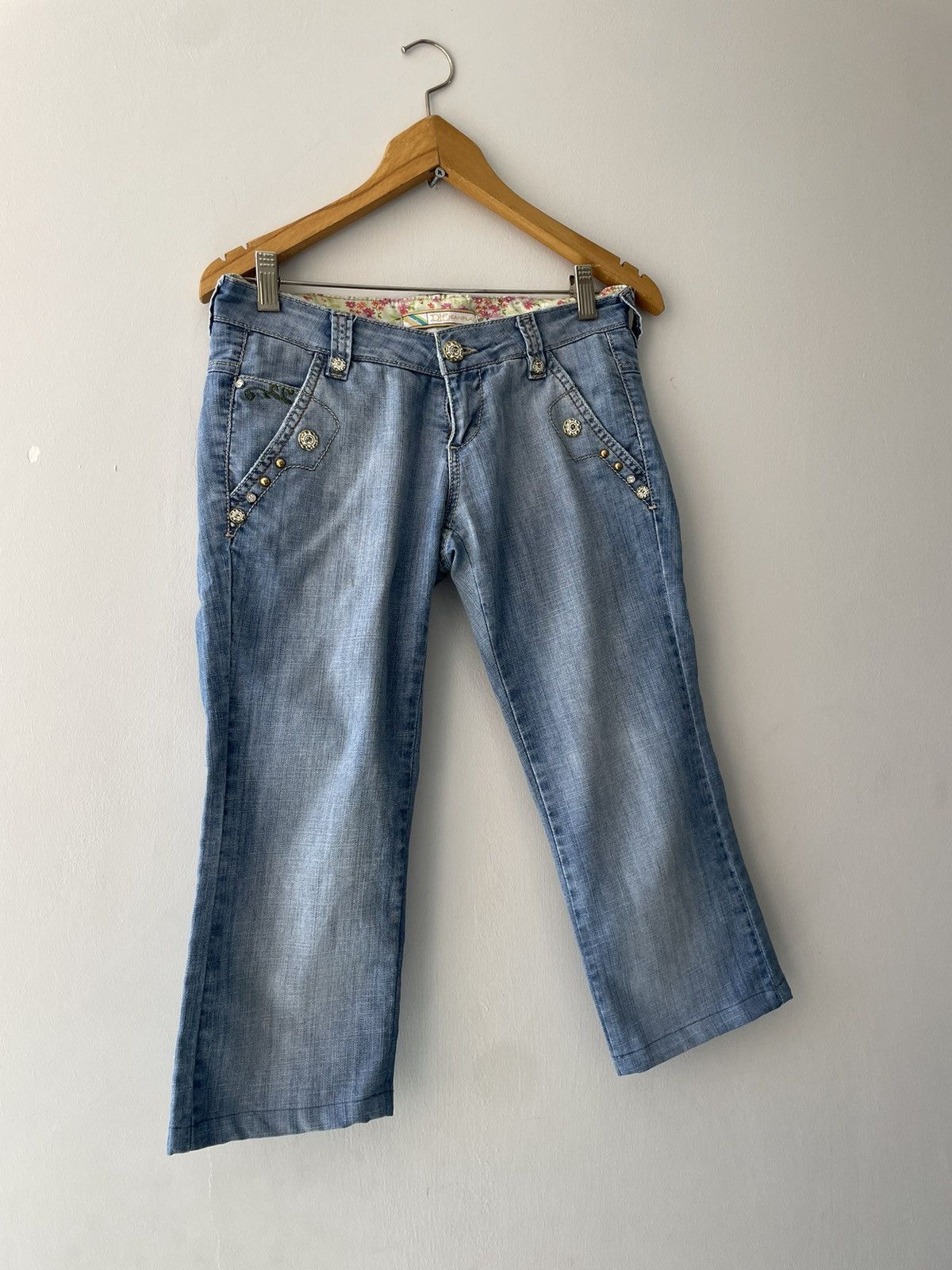 Vintage y2k capri Size 26" / US 2 / IT 38 - 10 Thumbnail